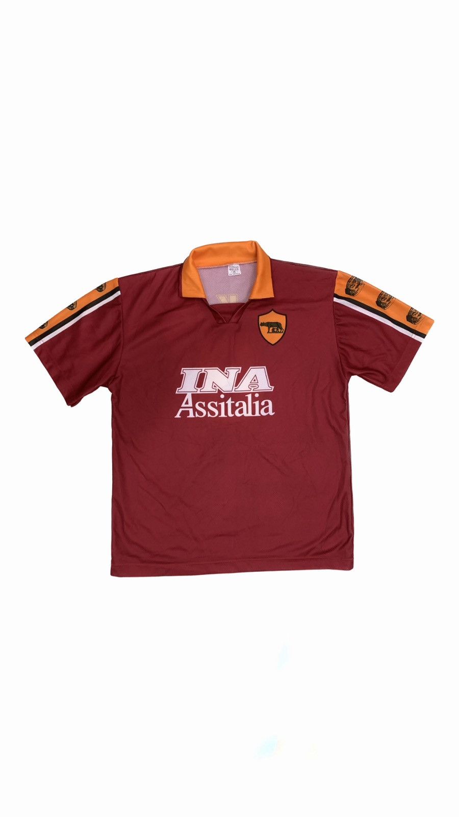 Vintage AS Roma 2000-2001 Nakata no.8 Jersey