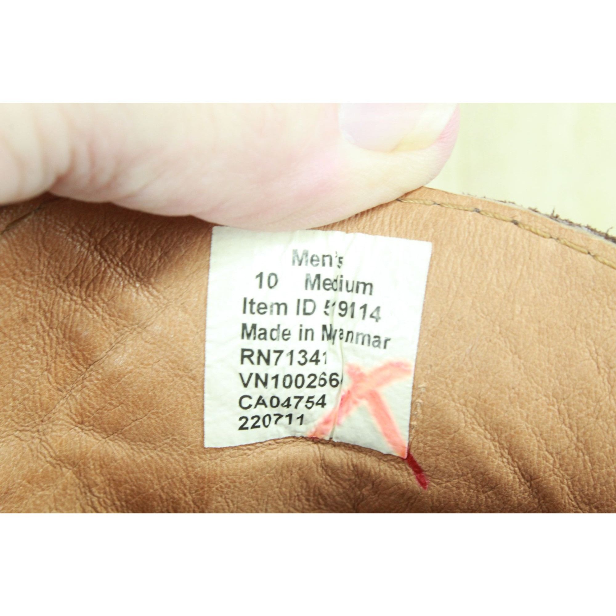 L.L. Bean LL Bean Men's Brown Leather Penny Slip On Shoes Size US 10 / EU 43 - 9 Thumbnail
