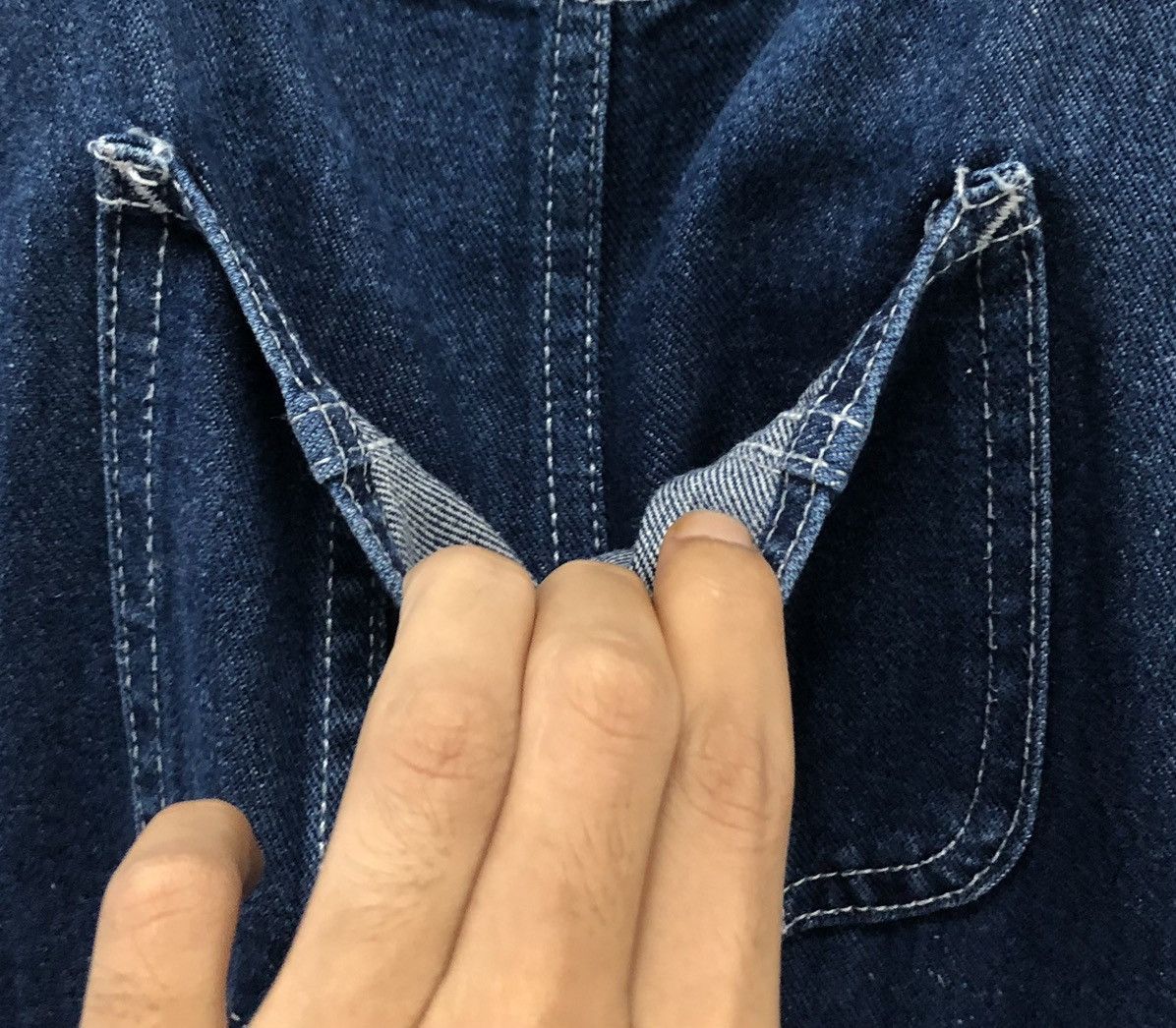 GU GU Jeans Overalls Size US 34 / EU 50 - 7 Thumbnail