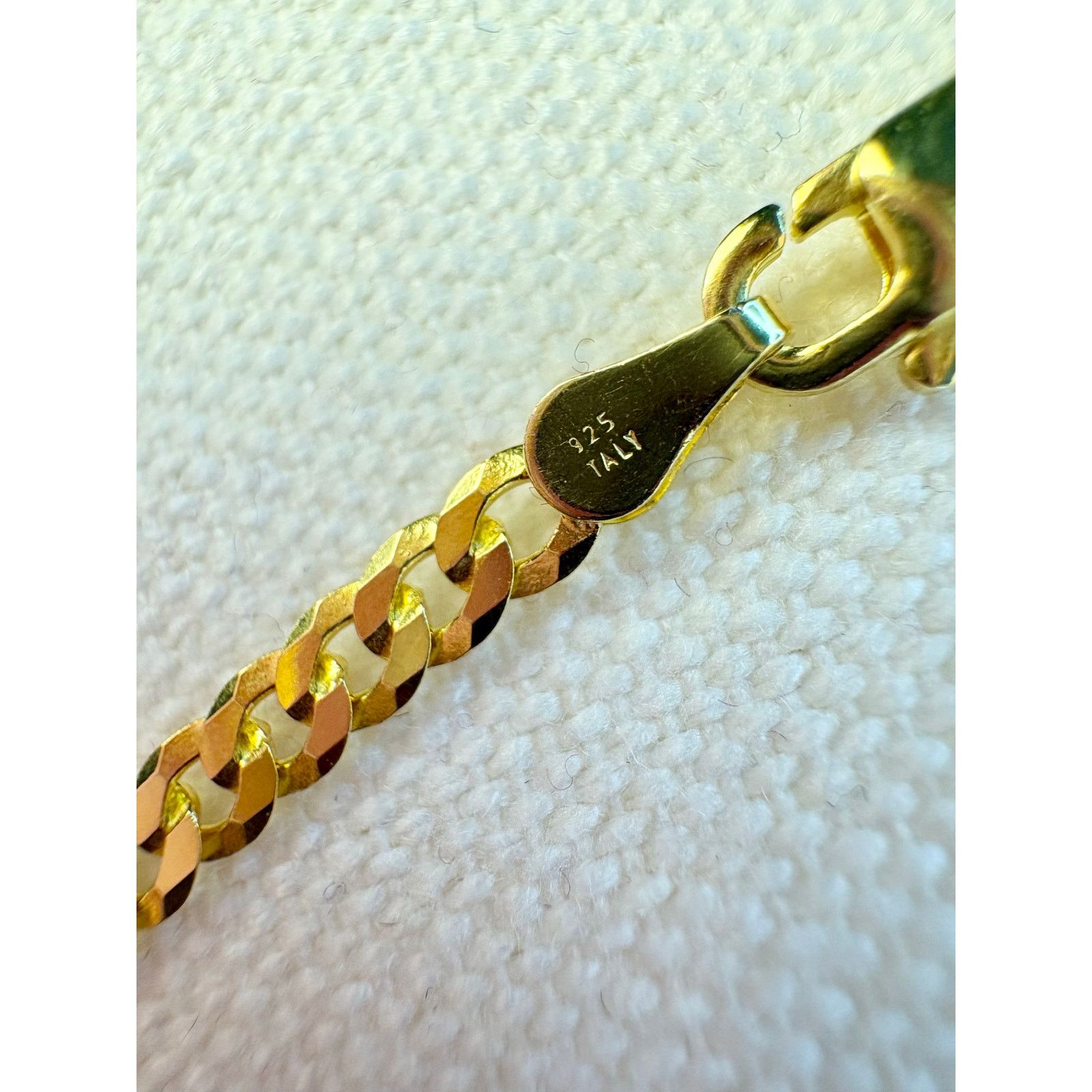 Jewelry NWT .5ct Moissanite Hamsa Vermeil Gold over 925 Necklace Size ONE SIZE - 6 Thumbnail