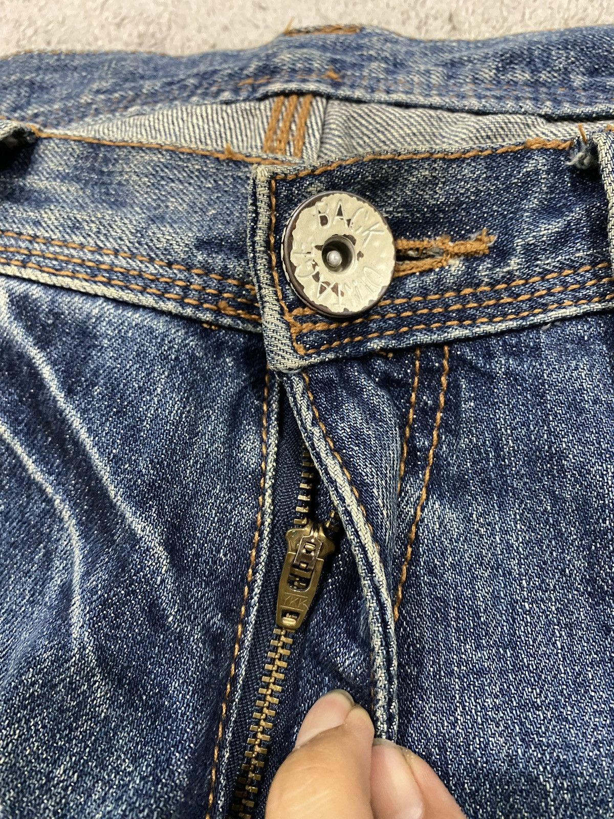 Junya Watanabe Back Vintage Distressed Patchwork Denim like Junya Watanabe Size US 32 / EU 48 - 11 Thumbnail