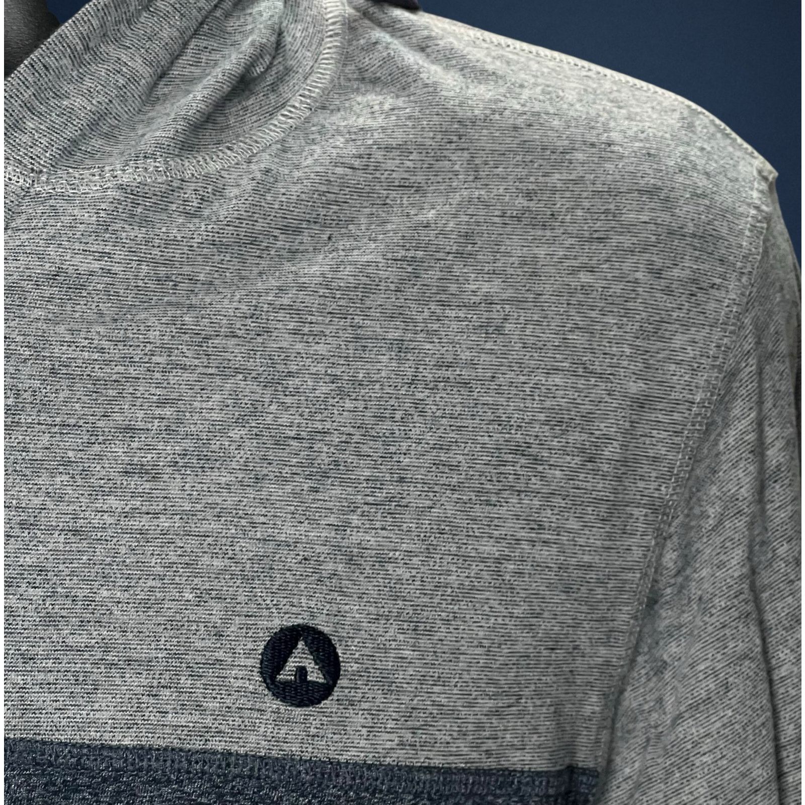Airwalk Airwalk Men’s Medium Long Sleeve Hoodie Pullover Gray Navy Size US M / EU 48-50 / 2 - 7 Thumbnail