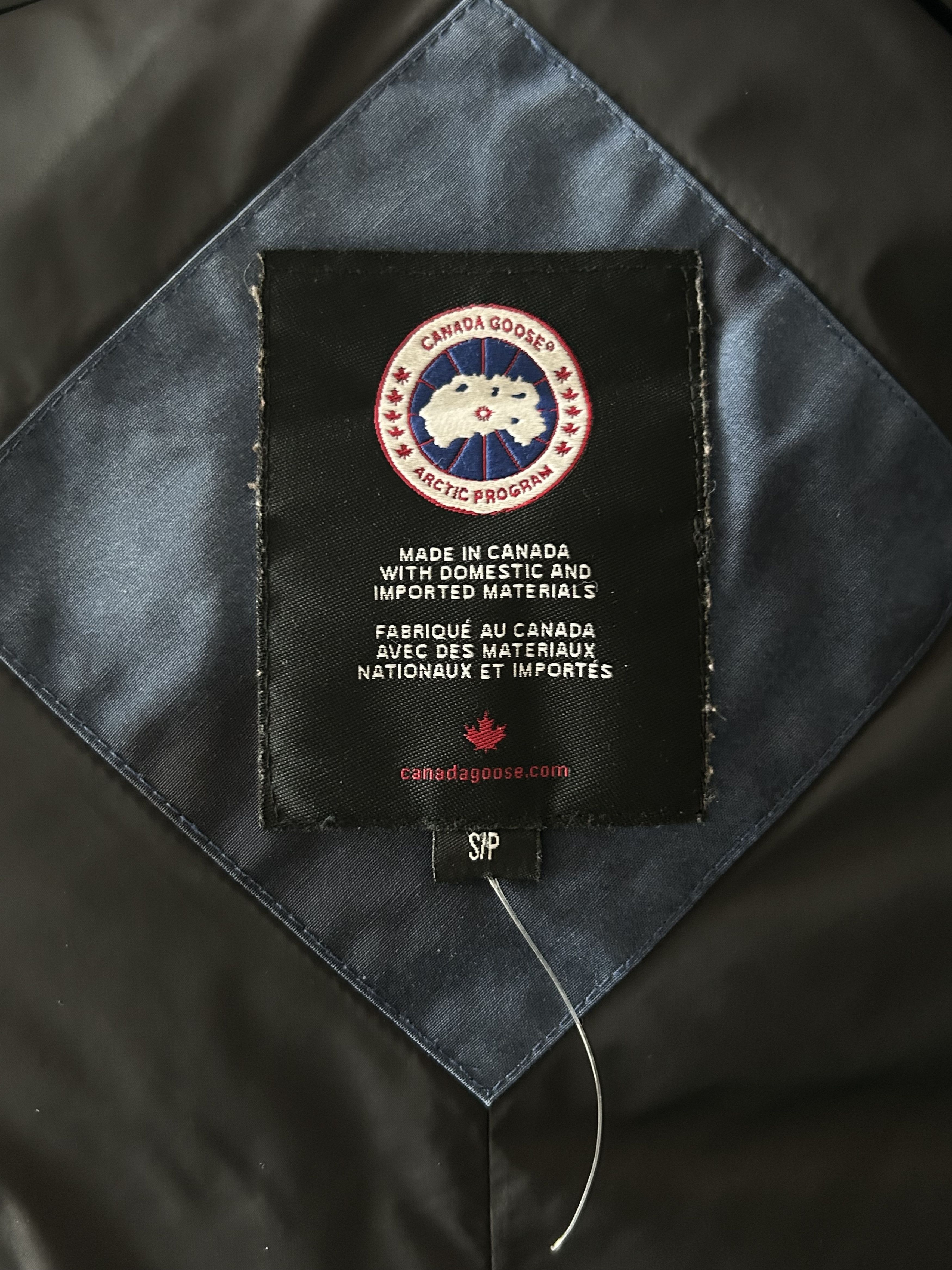 Canada Goose Canada Goose Abstract Blue Rossclair Women's Jacket Size S / US 4 / IT 40 - 3 Thumbnail