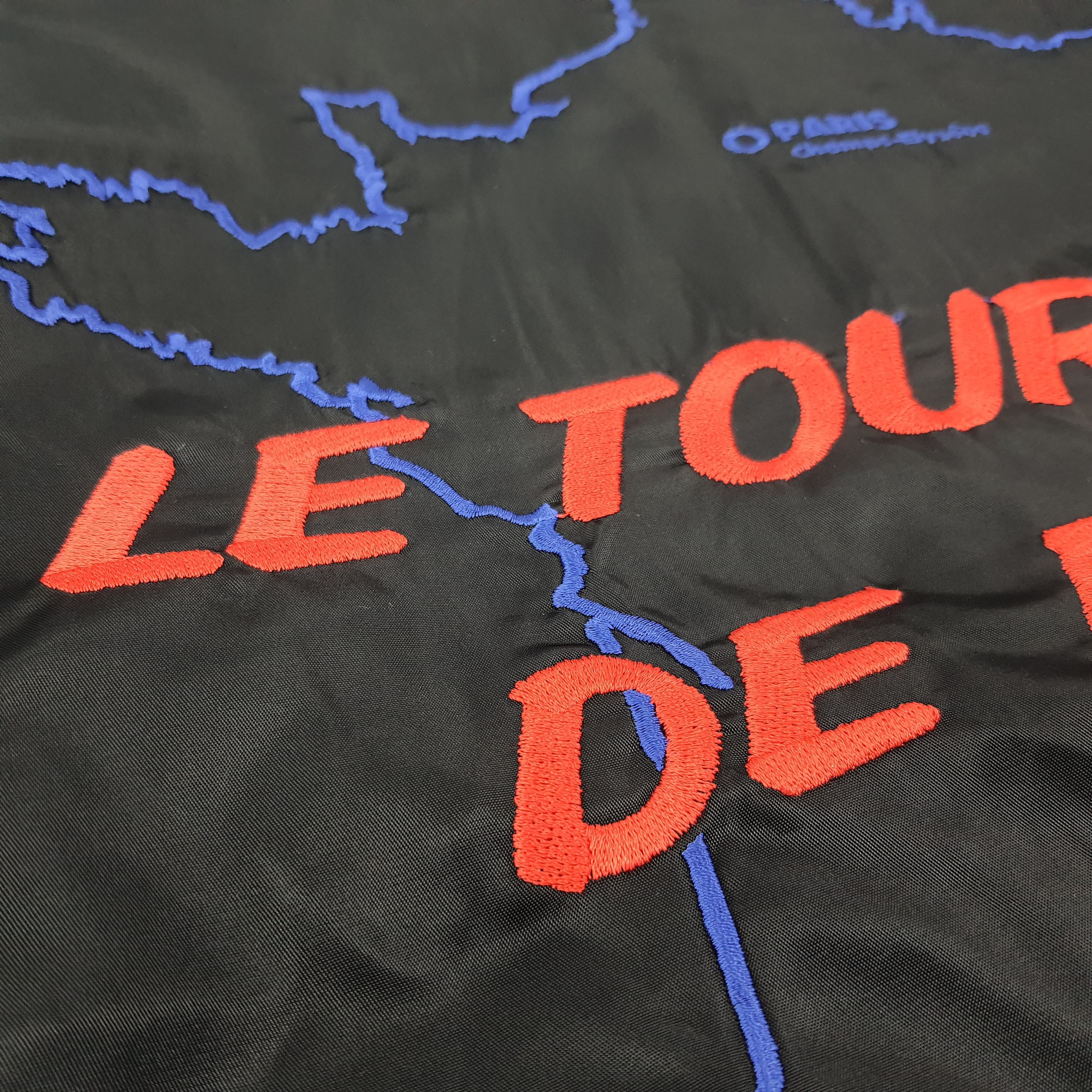 Vintage Vintage Le Tour De France Reversible Sports Jacket C234N22 Size US L / EU 52-54 / 3 - 2 Thumbnail