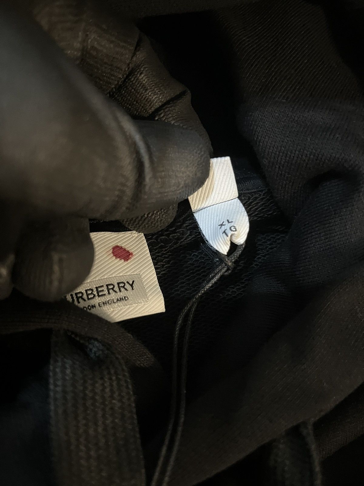 Burberry Burberry Logo Print Cotton Hoodie Size US XL / EU 56 / 4 - 8 Thumbnail