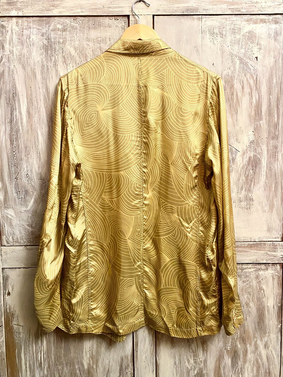 Dries Van Noten dries van noten ss 2018 runway satin print jacket 48 Size US M / EU 48-50 / 2 - 8 Thumbnail