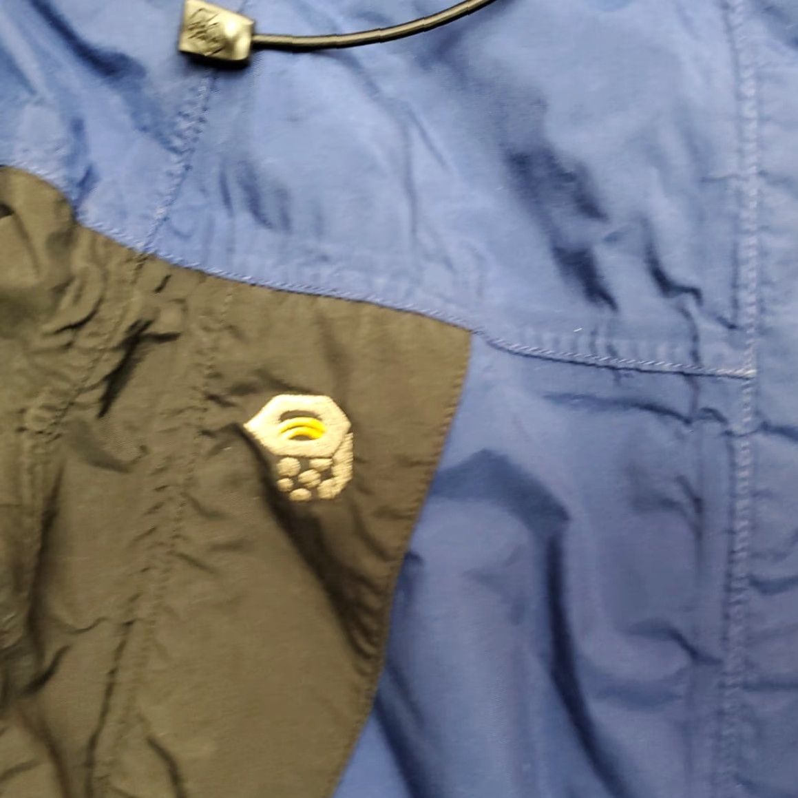 Mountain Hardwear VINTAGE Mountain Hardwear Jacket Women 8 Blue Hooded Conduit Waterproof Ski Rain Outdoor Size M / US 6-8 / IT 42-44 - 4 Thumbnail