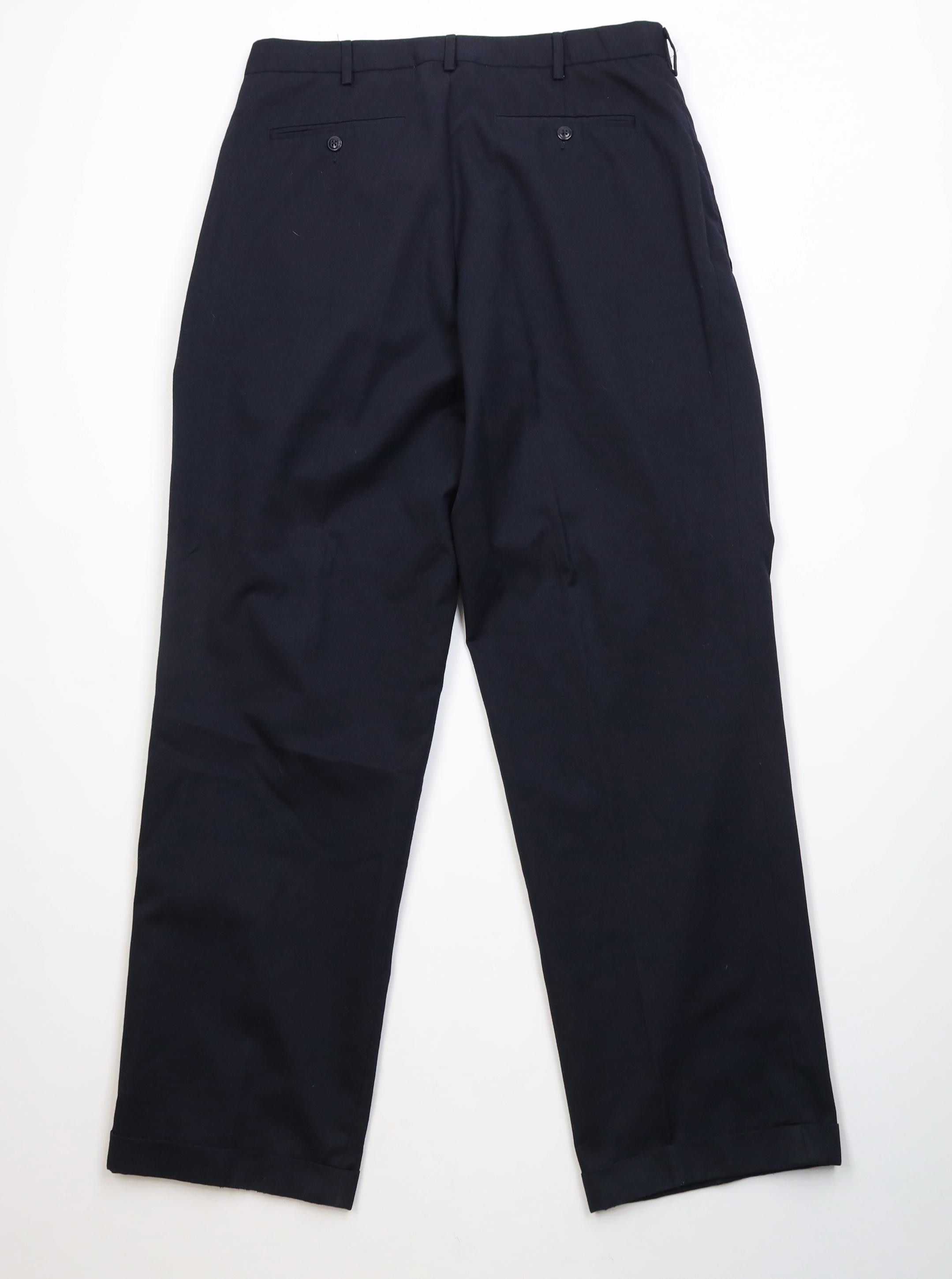 Vintage Vintage 90s Streetwear Gabardine Blend Wide Leg Chino Pants Size US 34 / EU 50 - 9 Thumbnail