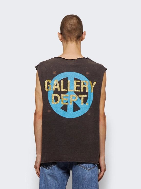 Gallery Dept. o1gr1nt0526 Muscle Beach T-Shirt in Black Size US L / EU 52-54 / 3 - 2 Thumbnail