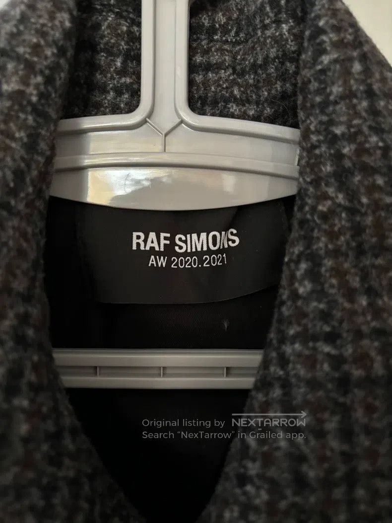 Raf Simons Raf Simons Dark gray sleeveless wool shawl jacket Size US S / EU 44-46 / 1 - 5 Thumbnail