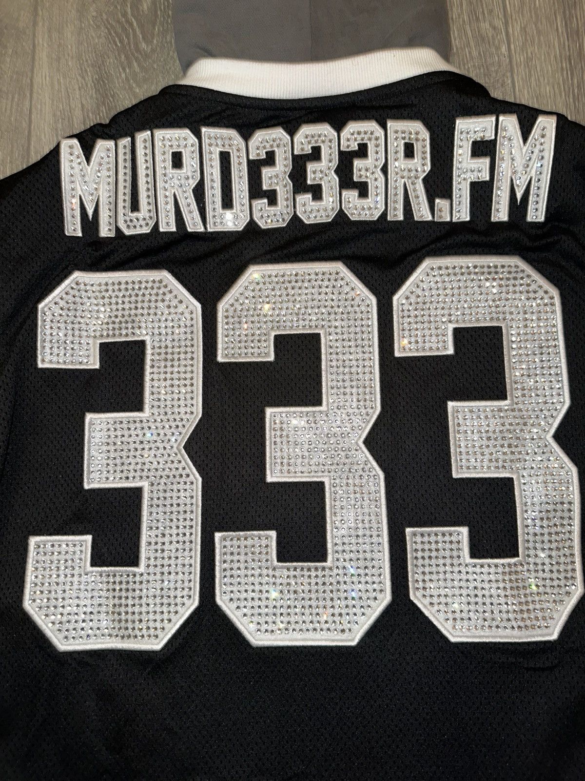 murd333r.fm Murd333r LA IC333 Hoodie Hockey Jersey Sz M Size US M / EU 48-50 / 2 - 6 Thumbnail
