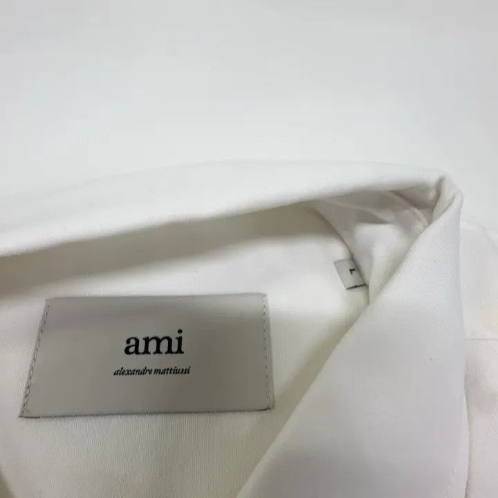 AMI AMIPARIS Long Sleeve Embroidered Shirt for Men -2507 Size US L / EU 52-54 / 3 - 5 Thumbnail