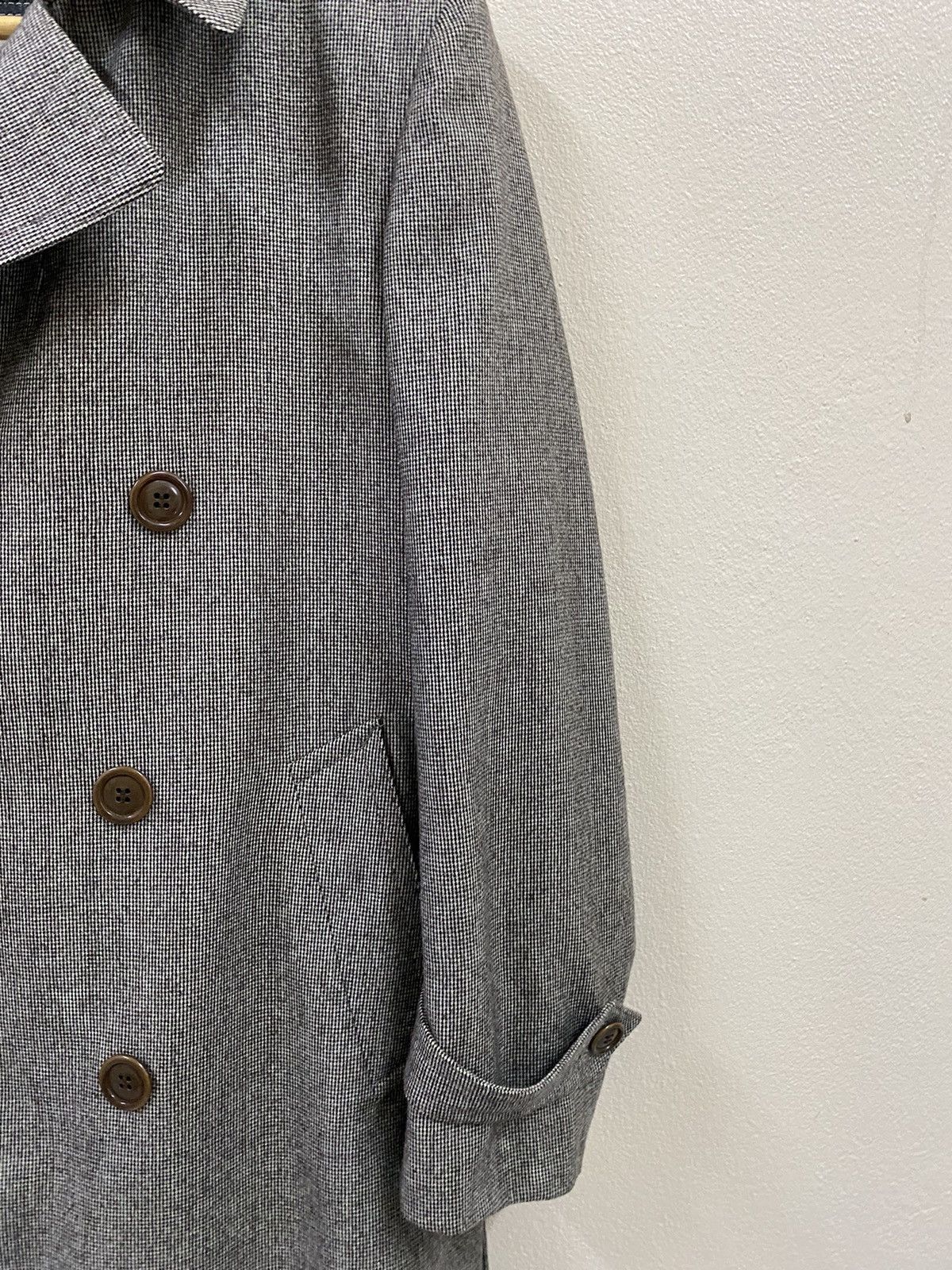 Japanese Brand Trojan Wool Coat Long Jacket Size US L / EU 52-54 / 3 - 6 Thumbnail