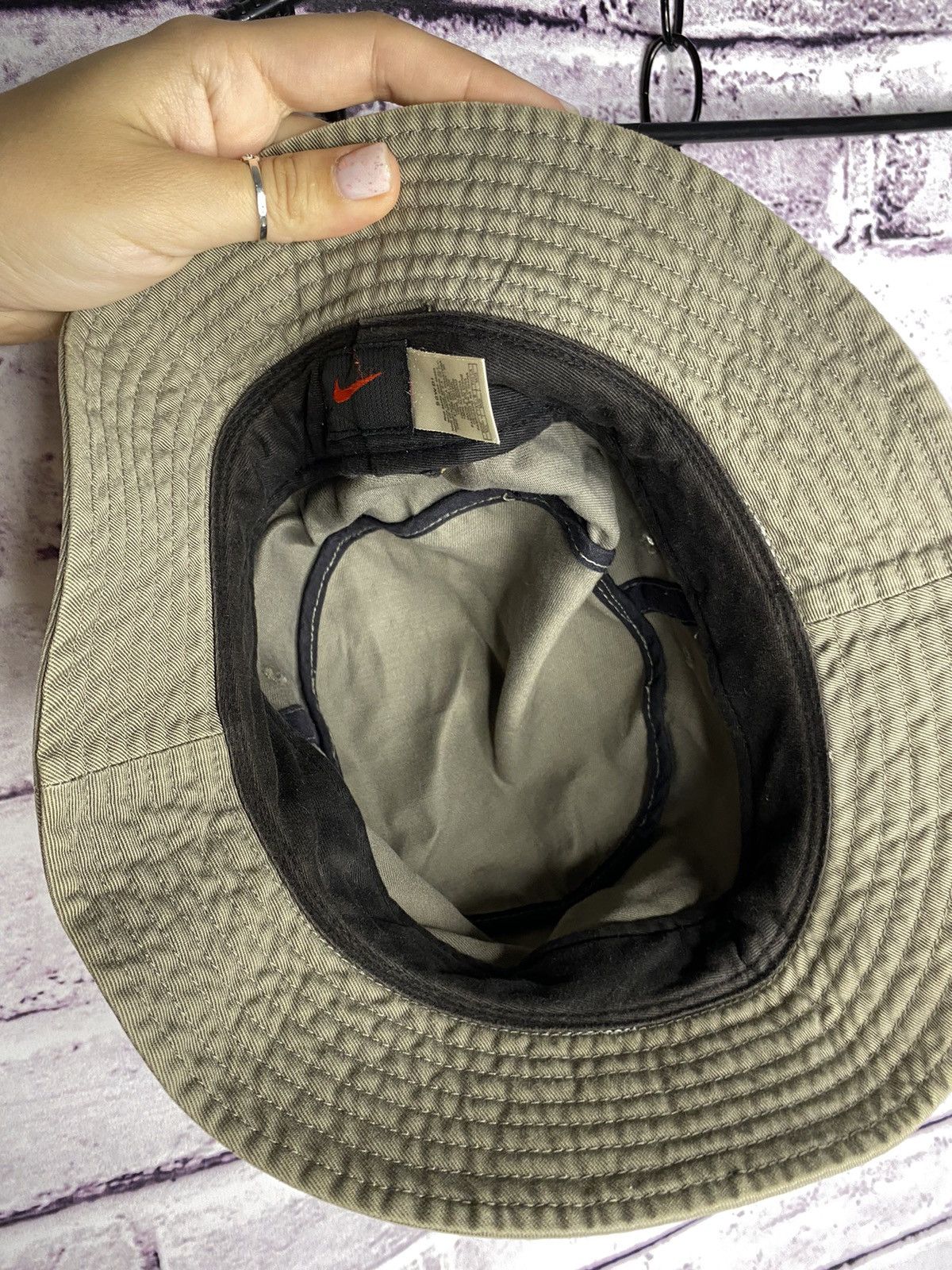 Nike Men's vintage panama cap Nike streetwear 90s y2k hype Size ONE SIZE - 6 Thumbnail