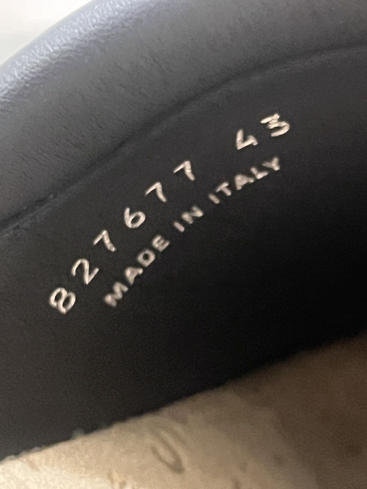 Balenciaga × Scholl Men’s Calfskin Flat Mule Sz 43(10us) Size US 10 / EU 43 - 9 Thumbnail