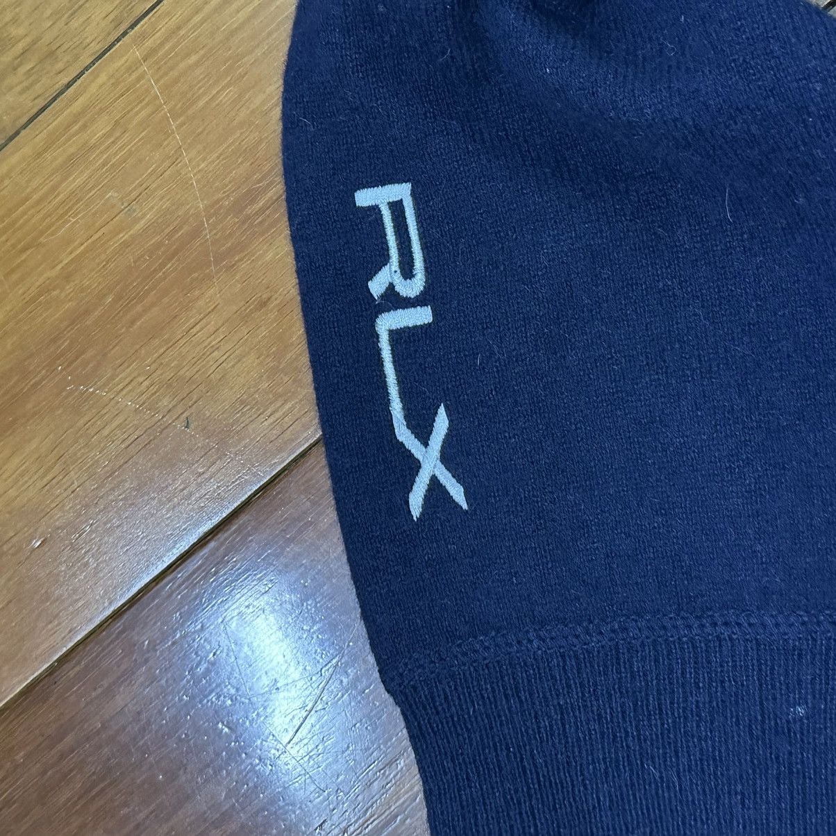 RLX Ralph Lauren Ralph Lauren RLX Cashmere Blue Sweater Golf Hoodie L Size US L / EU 52-54 / 3 - 4 Thumbnail