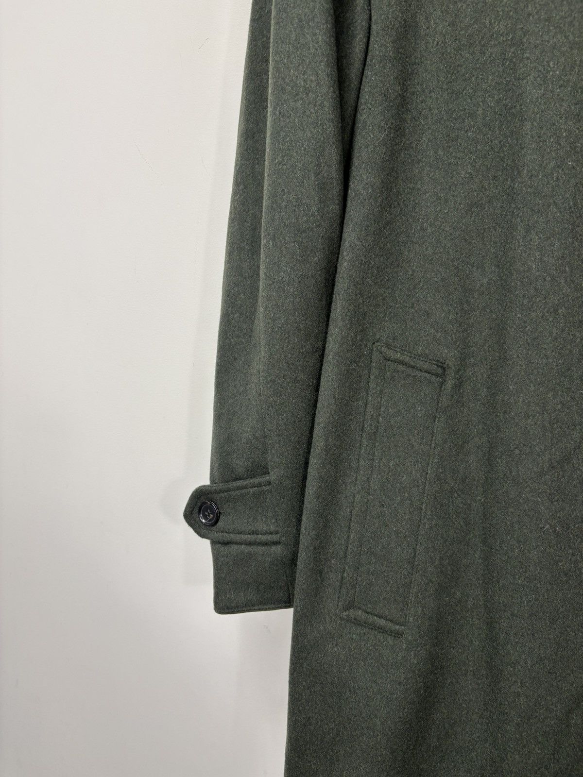 Other Lodenfrey Men’s Forest Green Wool Cashmere Long Overcoat Size US L / EU 52-54 / 3 - 7 Thumbnail