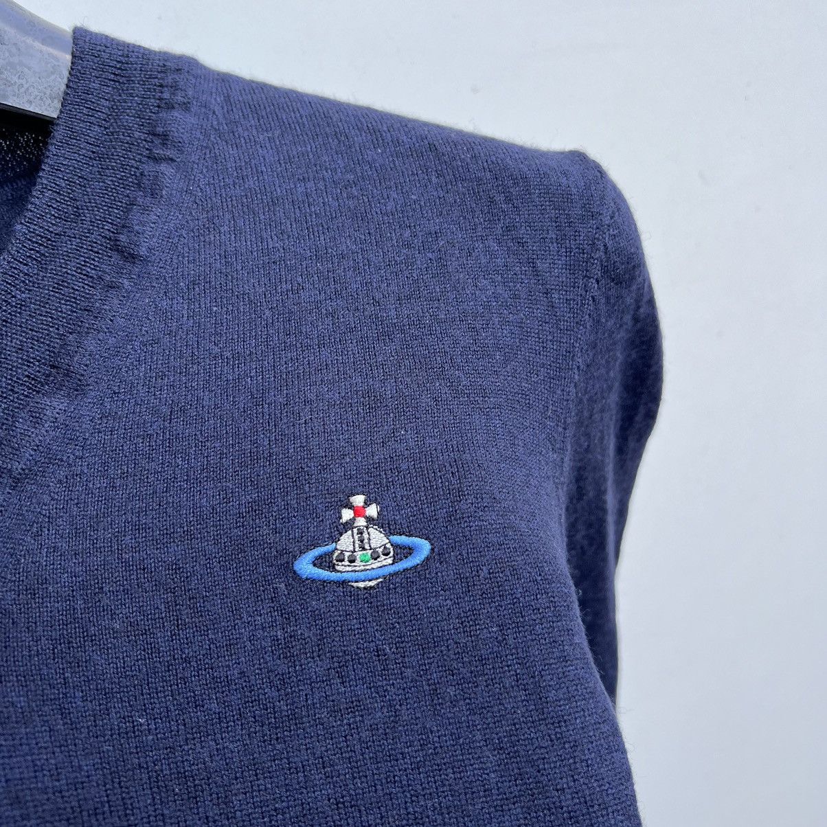 Vivienne Westwood Vivienne Westwood High Neck Knitted Sweater Size US M / EU 48-50 / 2 - 3 Thumbnail
