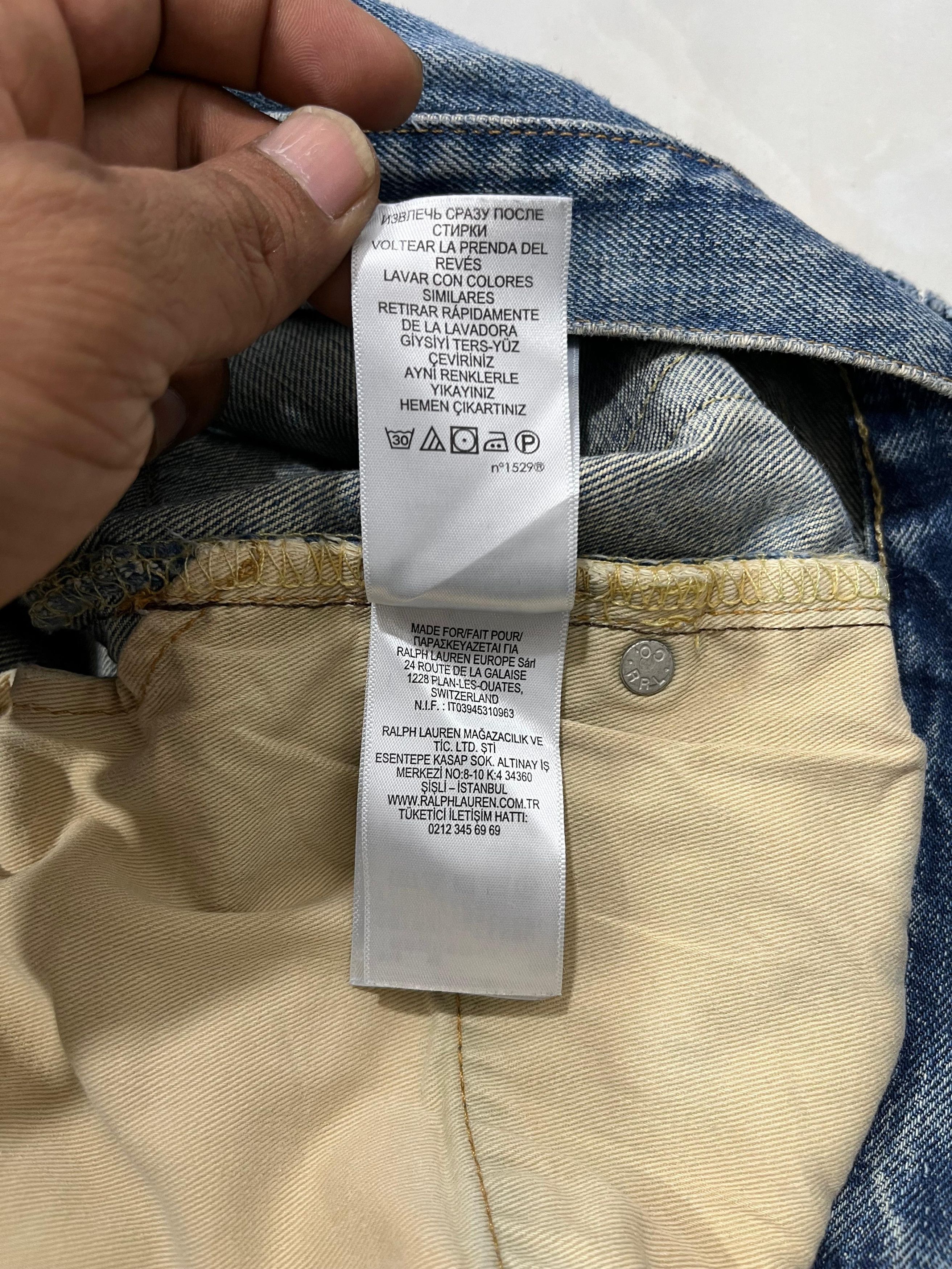 RRL Ralph Lauren Double RL Denim Pants Size US 34 / EU 50 - 14 Thumbnail