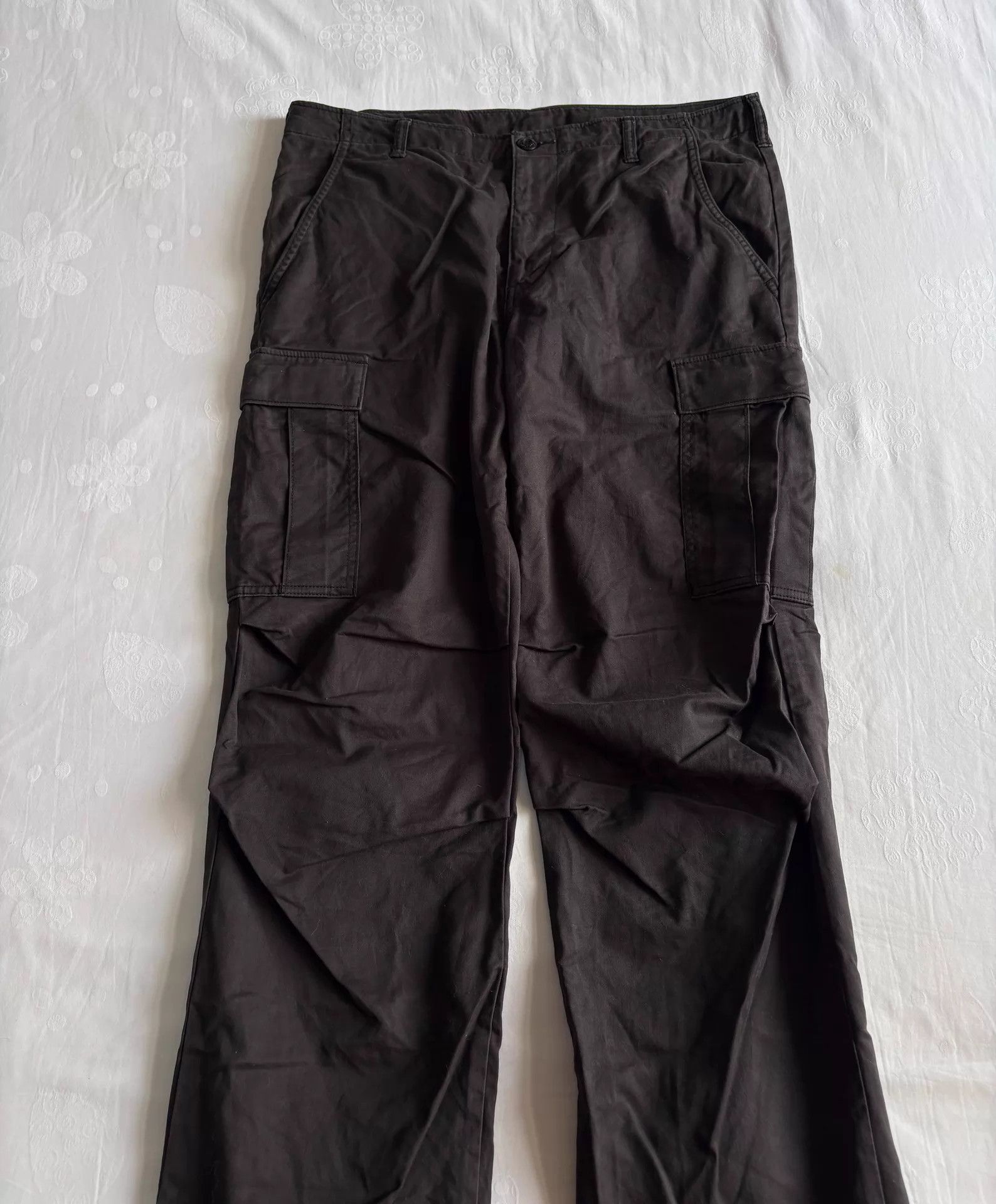 Hysteric Glamour HG vintage pleated work pants rare plus size 88-90/110 Size US 34 / EU 50 - 4 Thumbnail