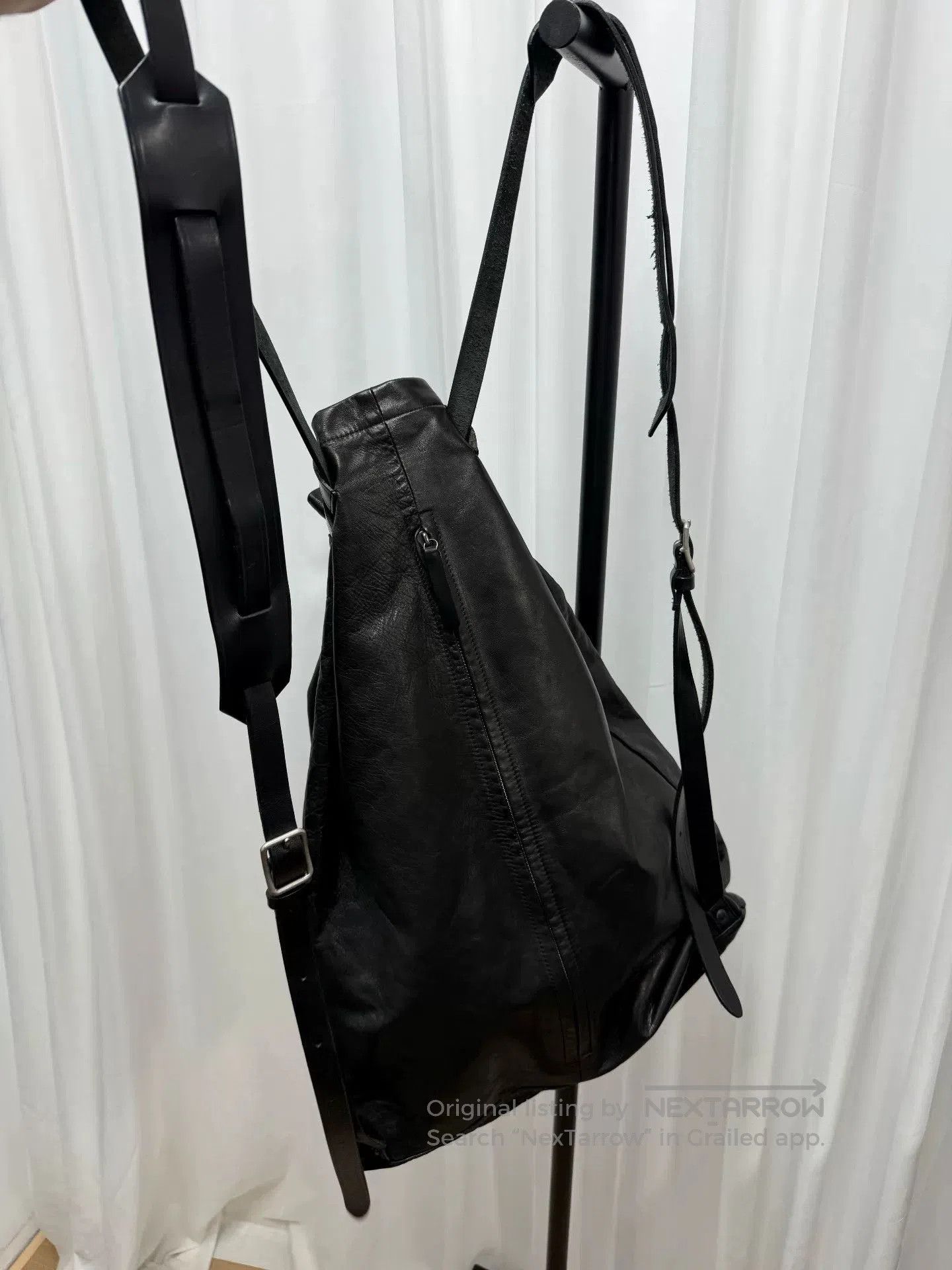 Yohji Yamamoto yohji yamamoto leather backpack for men. Size ONE SIZE - 5 Thumbnail