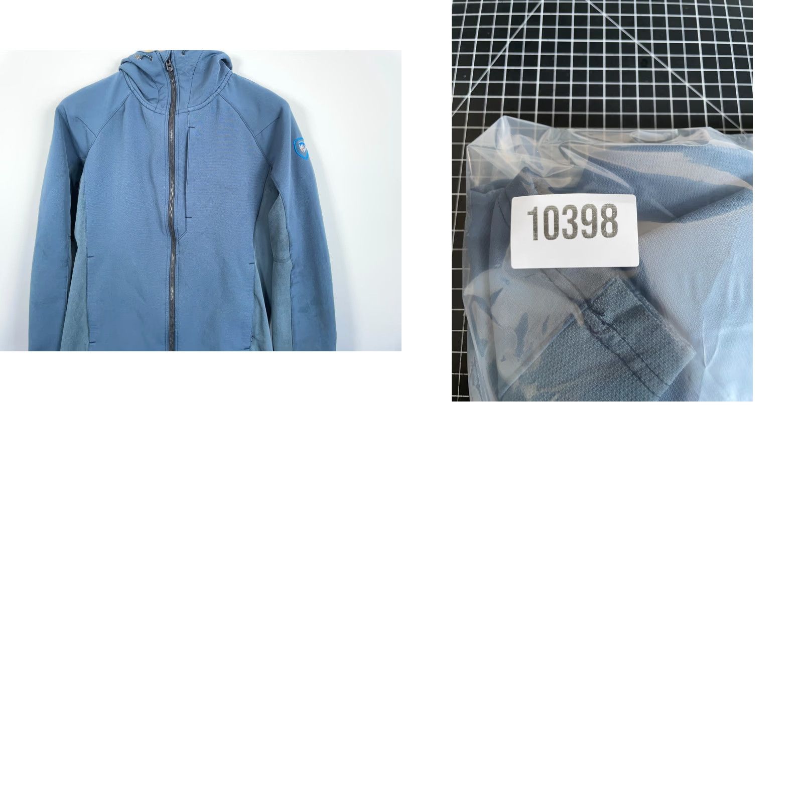 Vintage Kuhl Projeckt Softshell Jacket Men’s Small Gray Blue Hooded Zip Up 1140 Size US S / EU 44-46 / 1 - 10 Thumbnail
