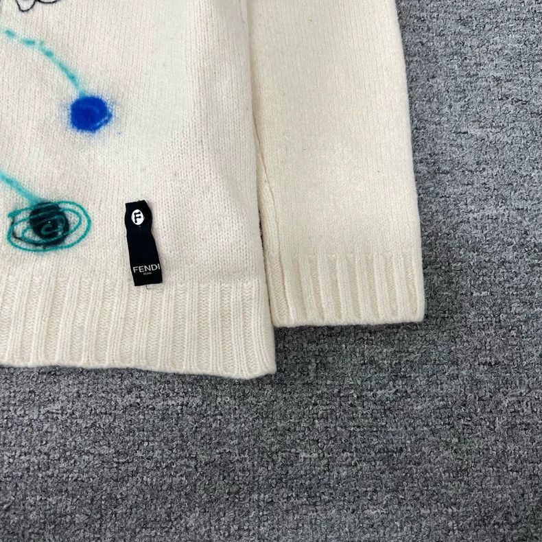 Fendi Fendi Knit Sweater Collaboration Edition Size US L / EU 52-54 / 3 - 5 Thumbnail