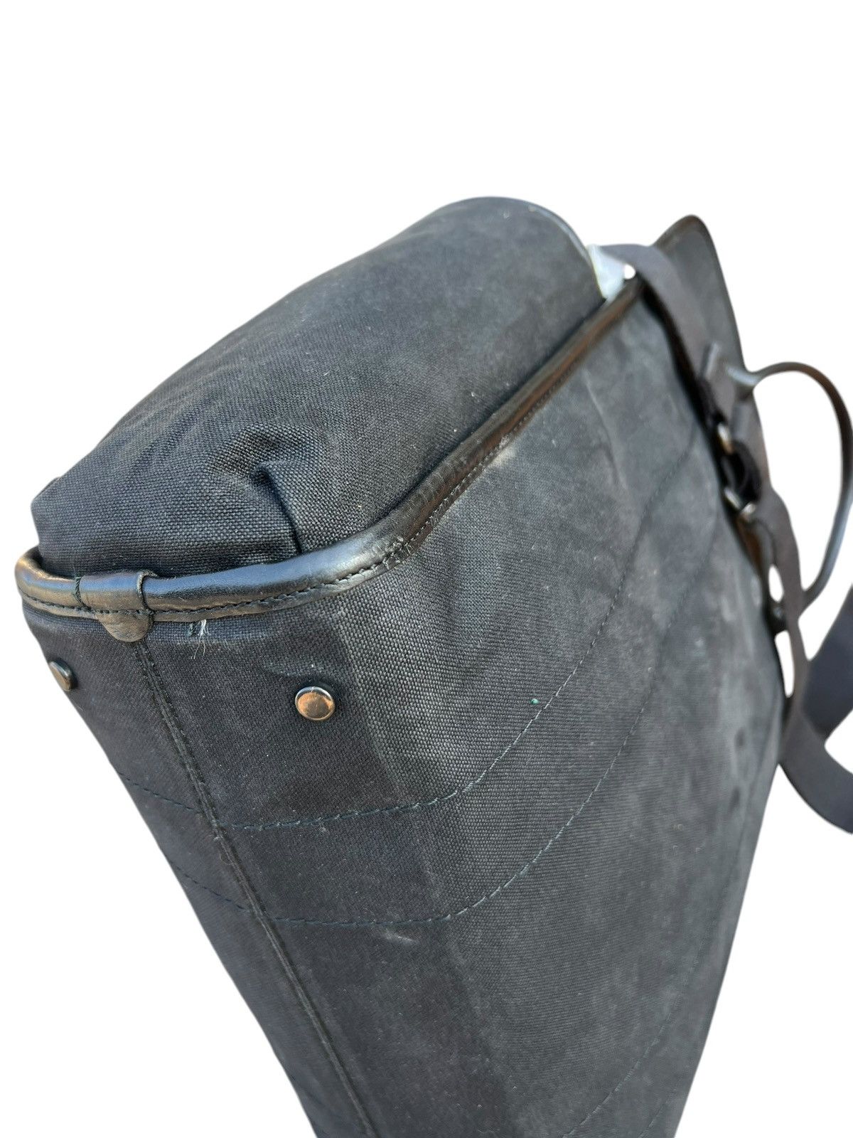 Vintage Vintage Heming’s Inc. X Rootote Japan Fade Black Canvas Bag Size ONE SIZE - 15 Thumbnail