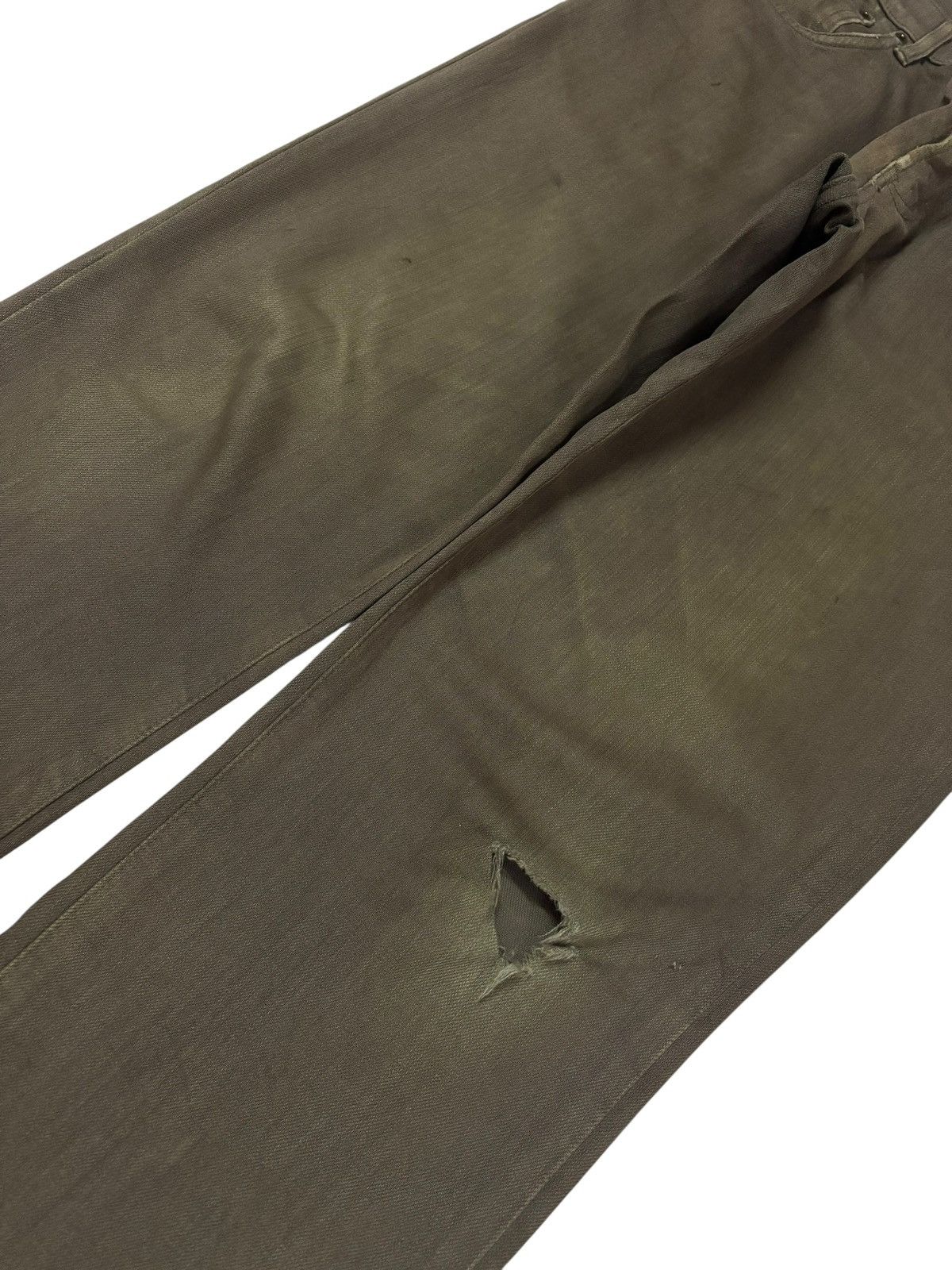 Edwin Vtg Edwin Japan 503 Distressed Jeans Size US 30 / EU 46 - 3 Thumbnail