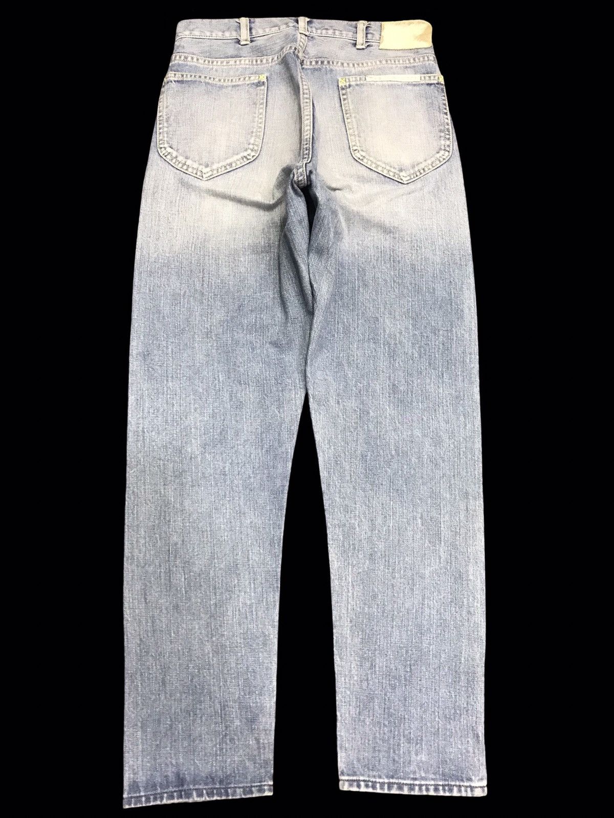 Japanese Brand 💥90s Style💥YOUNG&OLSEN LIGHT WASH SELVEDGE DENIM F381 Size US 28 / EU 44 - 2 Thumbnail