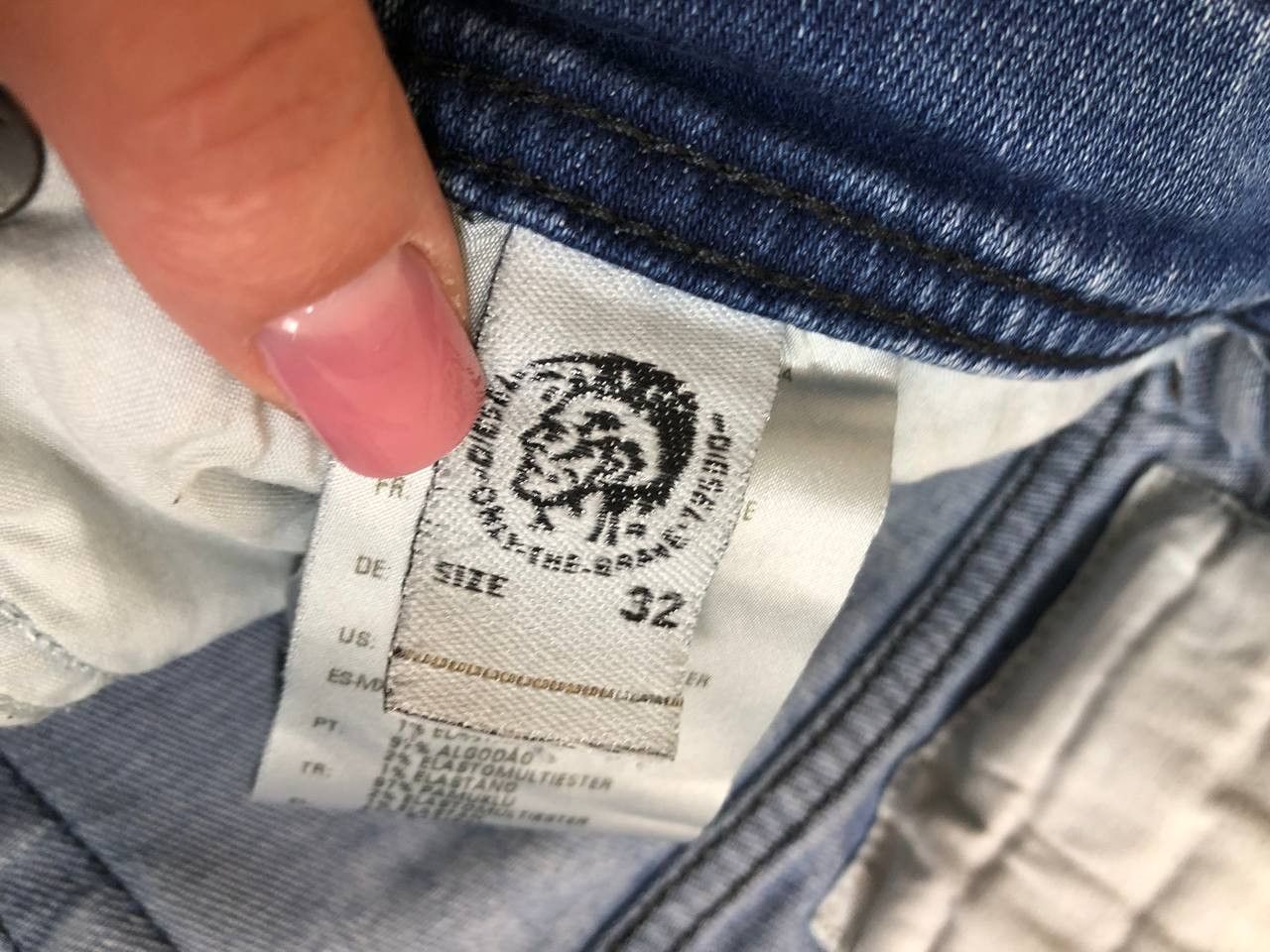 Diesel Diesel Jeans Slim Fit Stretch Denim Button Fly Tepphar Size US 32 / EU 48 - 3 Thumbnail