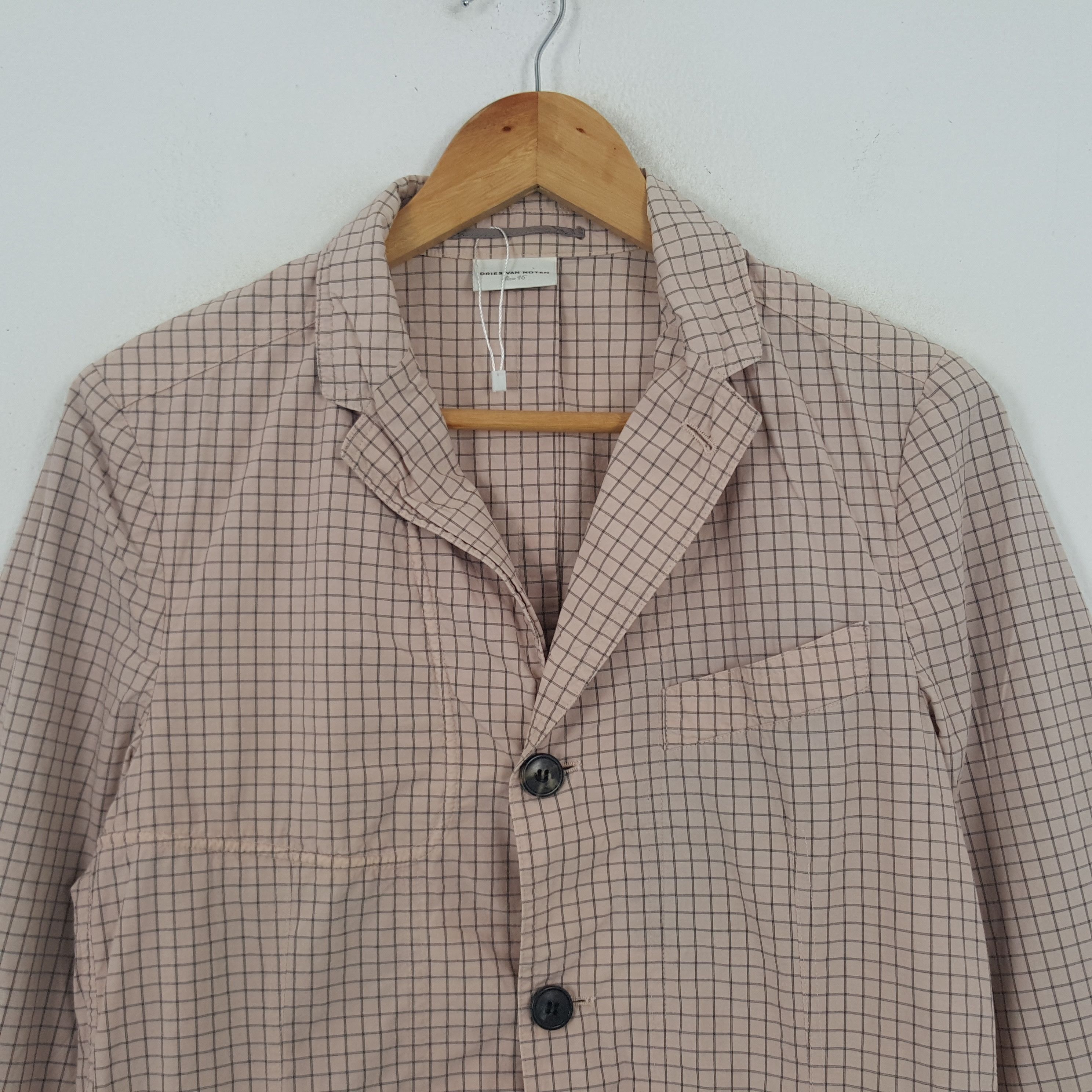 Dries Van Noten × Vintage Vintage Dries Van Noten Belgian Designer Blazer Size S / US 4 / IT 40 - 2 Thumbnail