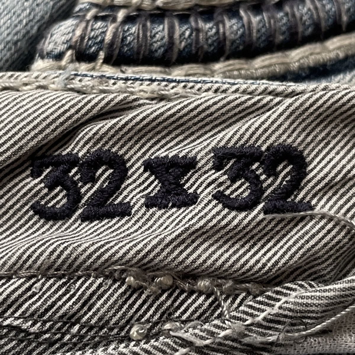 Japanese Brand × Vintage Vintage Japanese Brand Buckle Black Jeans 2000s Size US 32 / EU 48 - 11 Thumbnail