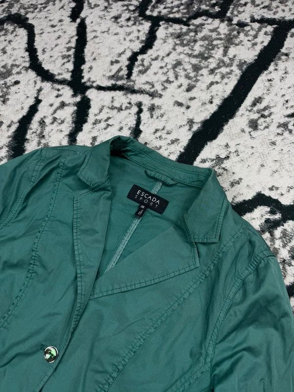 Escada Escada jacket green 38 M Size M / US 6-8 / IT 42-44 - 3 Thumbnail