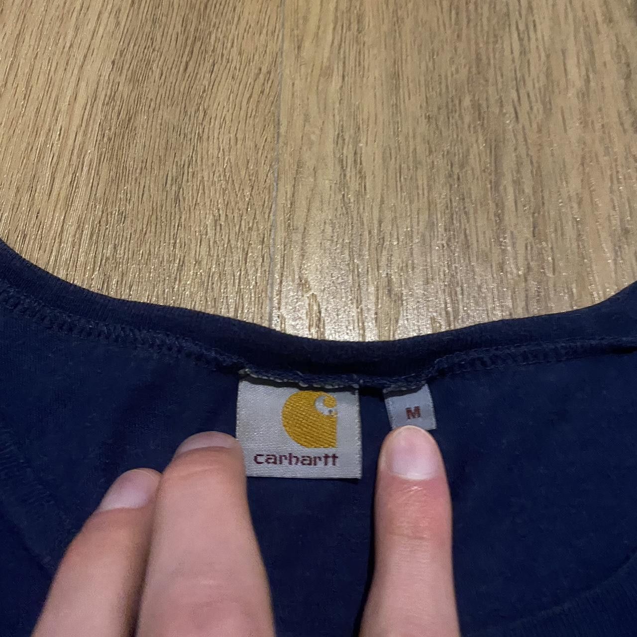 Carhartt Navy blue Carhartt pocket tee Streetwear Workwear Size US M / EU 48-50 / 2 - 3 Thumbnail