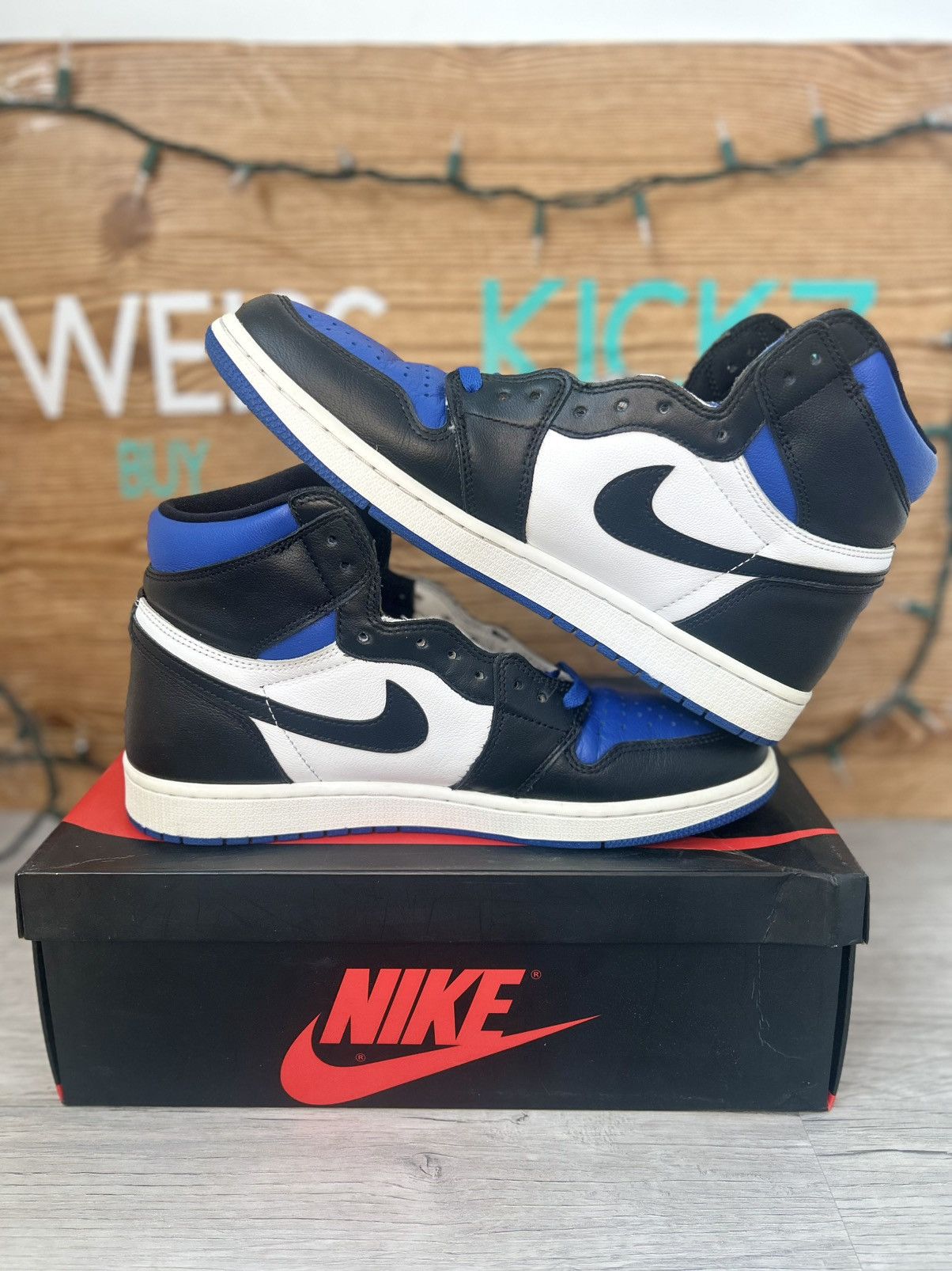 Jordan Brand Jordan 1 royal toe Size US 11 / EU 44 - 3 Thumbnail