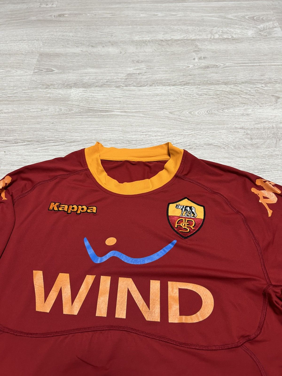 Kappa Vintage Kappa FC ROMA 2008/09 home magila shirt size XL Size US XL / EU 56 / 4 - 2 Thumbnail