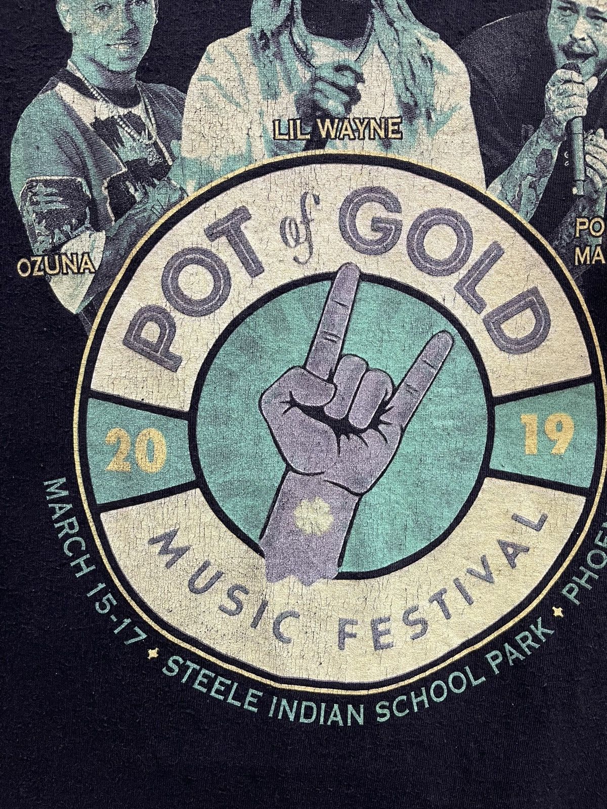Band Tees Pot Of Gold 2019 Music Festival🔥🔥🔥 Size US L / EU 52-54 / 3 - 4 Thumbnail