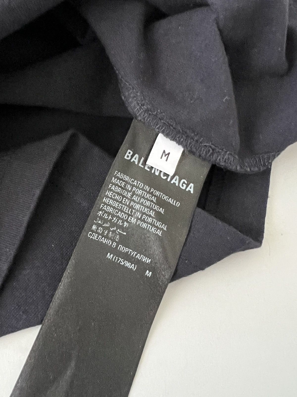 Balenciaga Balenciaga 3B Logo Shrunk Top Size US M / EU 48-50 / 2 - 8 Thumbnail