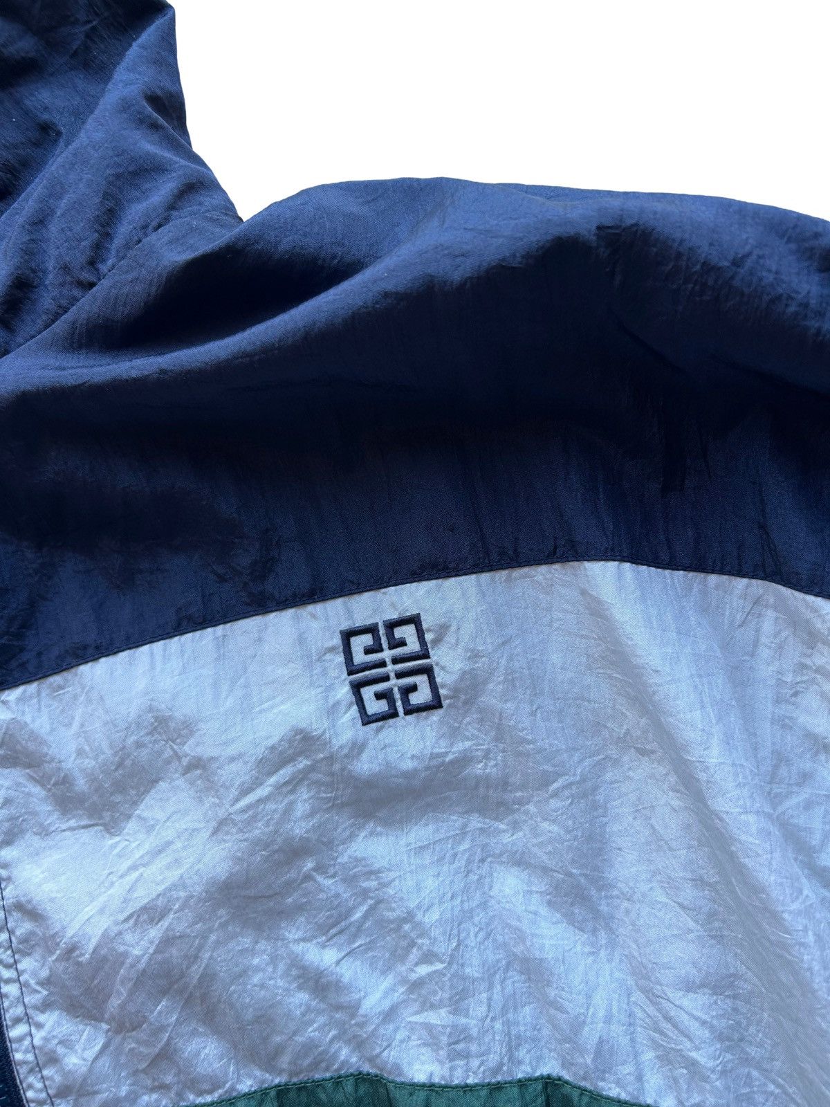 Givenchy Vintage 90s Givenchy Activewear Windbreaker Sporty Style Size US XL / EU 56 / 4 - 3 Thumbnail