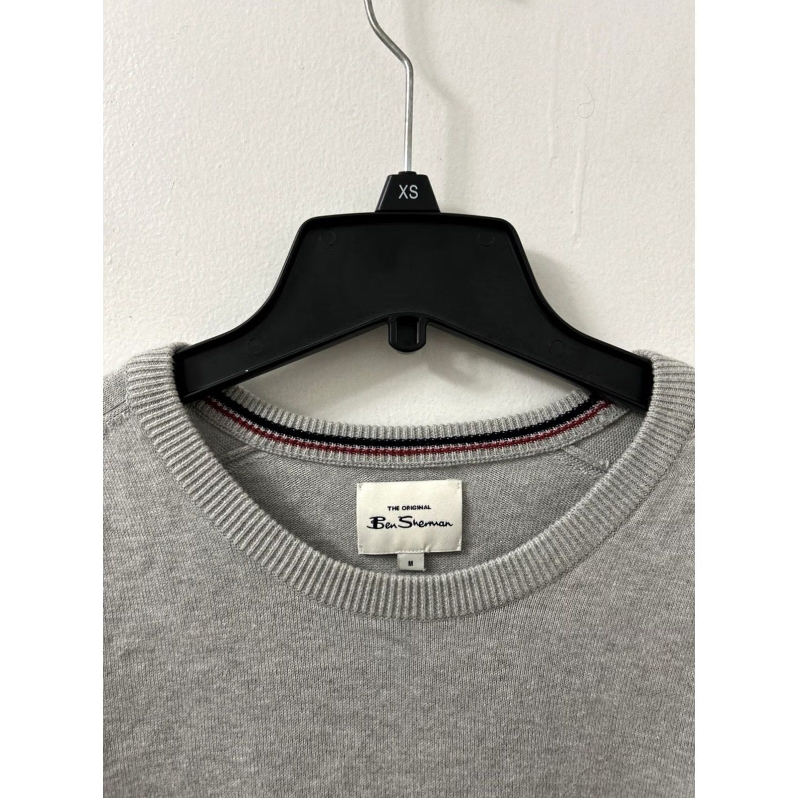 Ben Sherman Ben Sherman Sweater Mens Medium Gray Crewneck Pullover Long Sleeve Shirt Size US M / EU 48-50 / 2 - 4 Thumbnail
