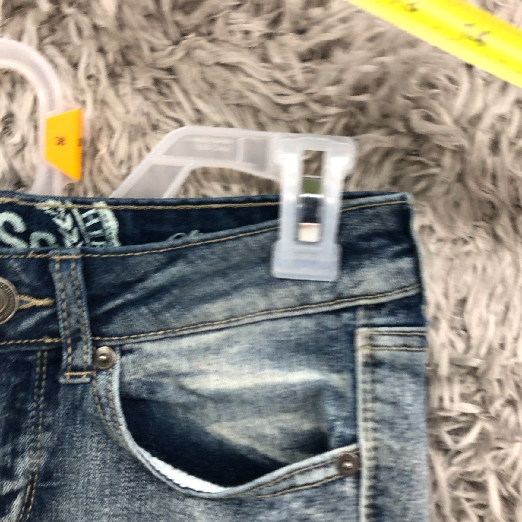 Denime SO Jeans Skinny - Denim Jeans - Juniors Size 3 - Blue Dark Wash - Mid Rise - 5-Pocket - Cotton - Belt Loops - Womens Size 26" / US 2 / IT 38 - 2 Thumbnail