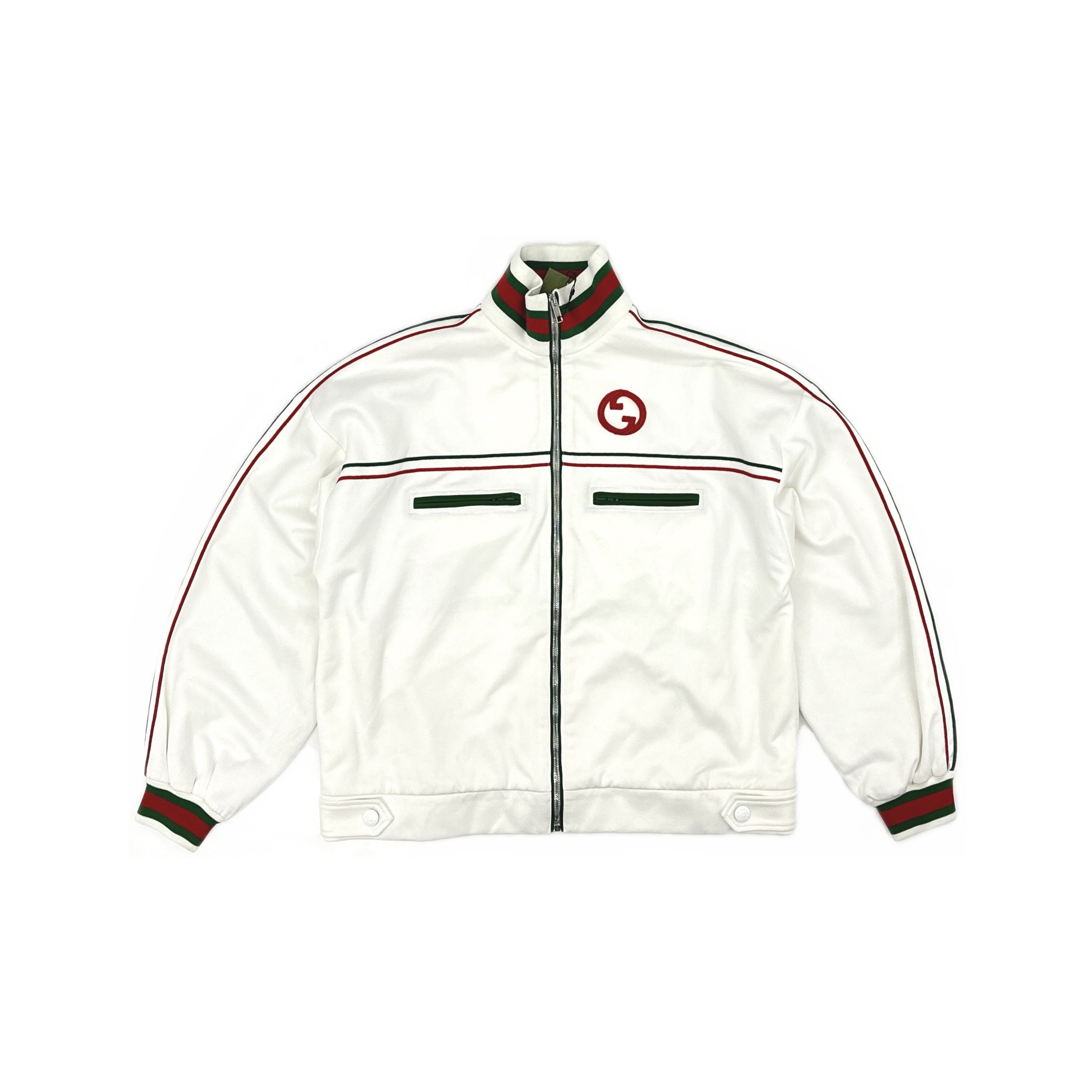 Gucci Gucci Web Logo Track Jacket Size M Size M / US 6-8 / IT 42-44 - 1 Thumbnail