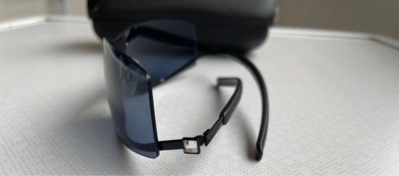 Chanel ⚡️Chanel Sunglasses 4066 B Rhinestone CC Logo Rimless 4017-D Size ONE SIZE - 7 Thumbnail