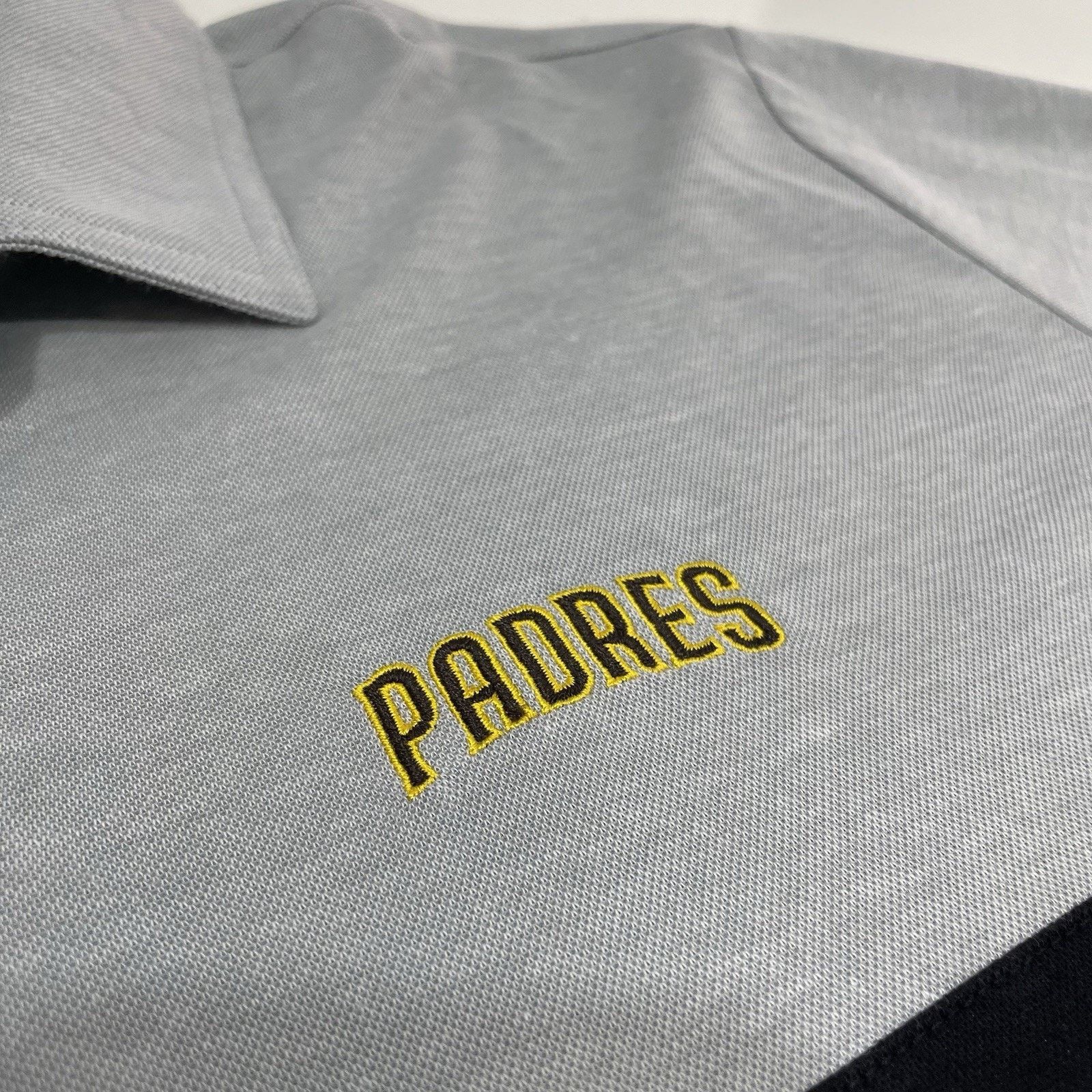 TravisMathew Travis Mathew Padres Polo Shirt Mens XL Gray Black Golf Size US XL / EU 56 / 4 - 2 Thumbnail