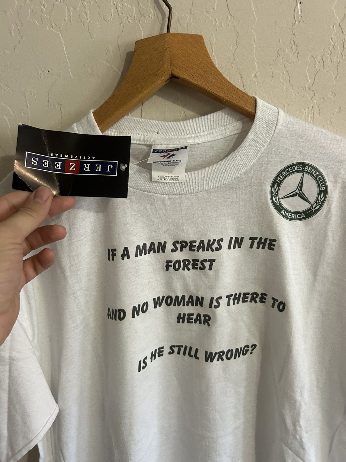 Mercedes-Benz Vintage Mercedes Benz Club Shirt Size Large Size US L / EU 52-54 / 3 - 2 Thumbnail