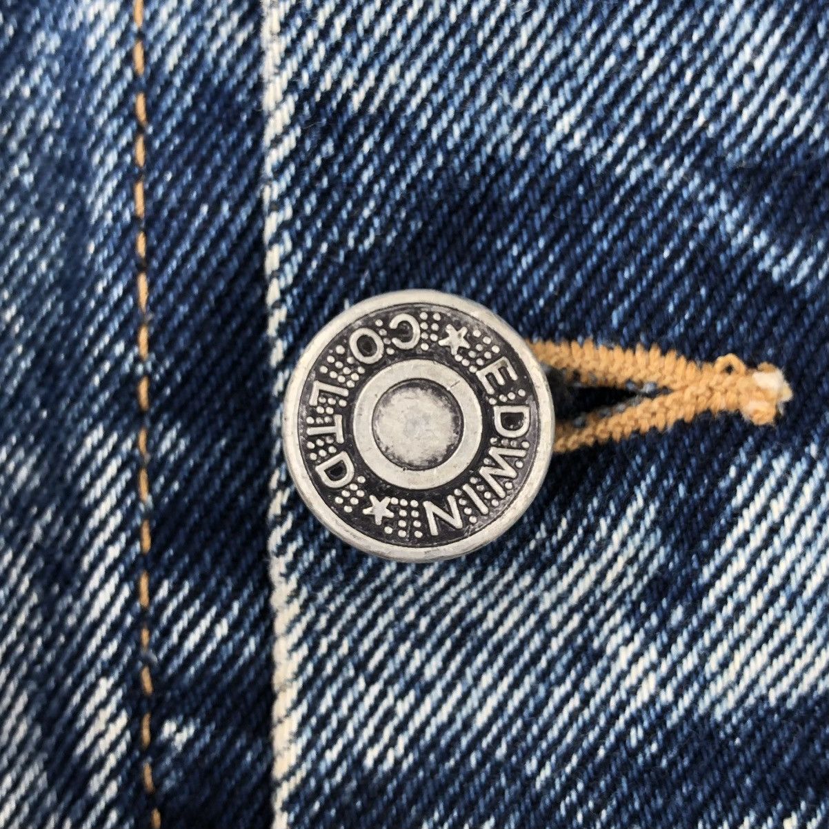 Edwin Vintage Edwin Asid Wash Trucker Denim Jacket Size US M / EU 48-50 / 2 - 15 Thumbnail