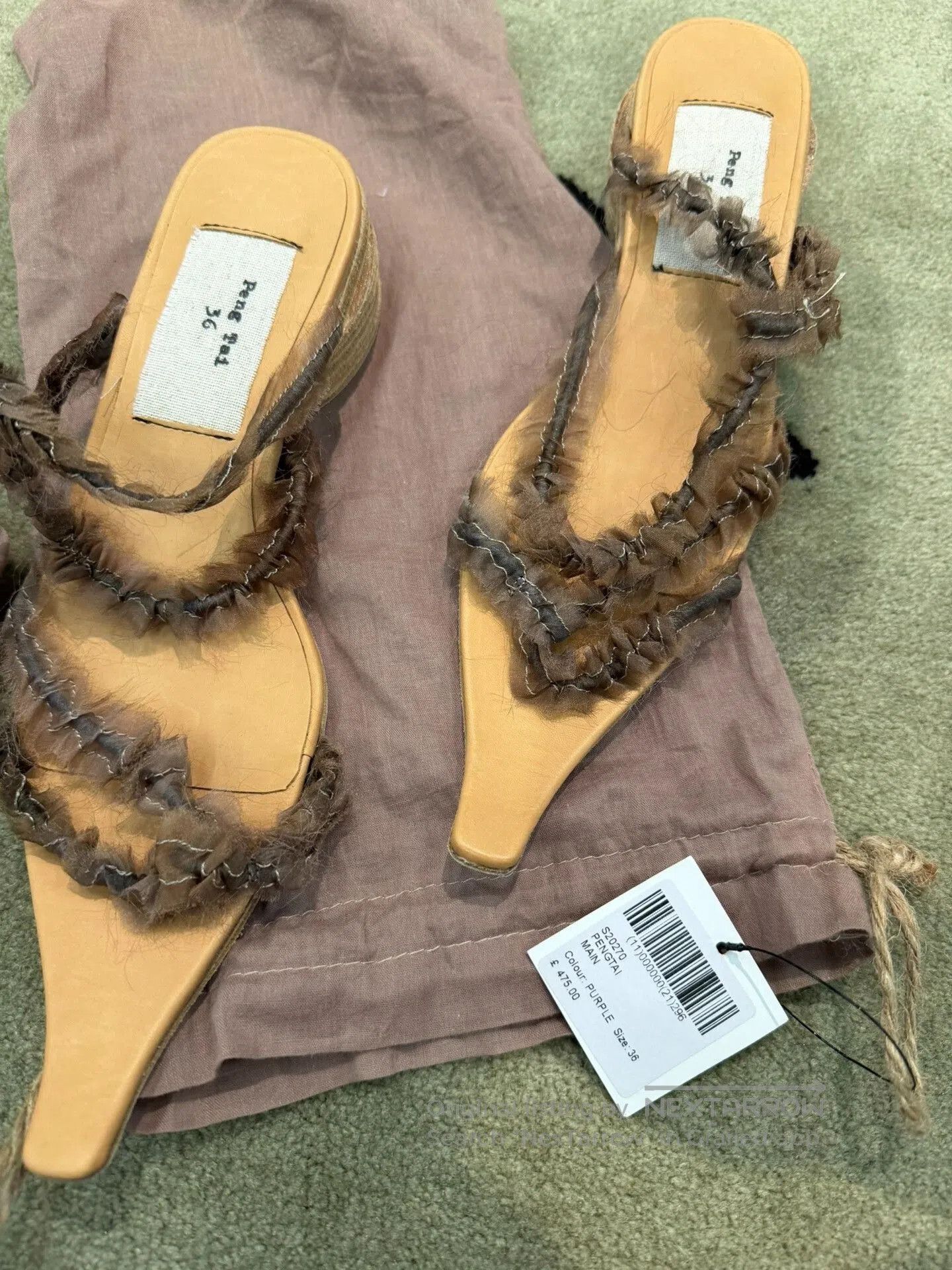 Comme des Garcons Lace Sandals Size 36. Size US 5 / IT 35 - 2 Thumbnail