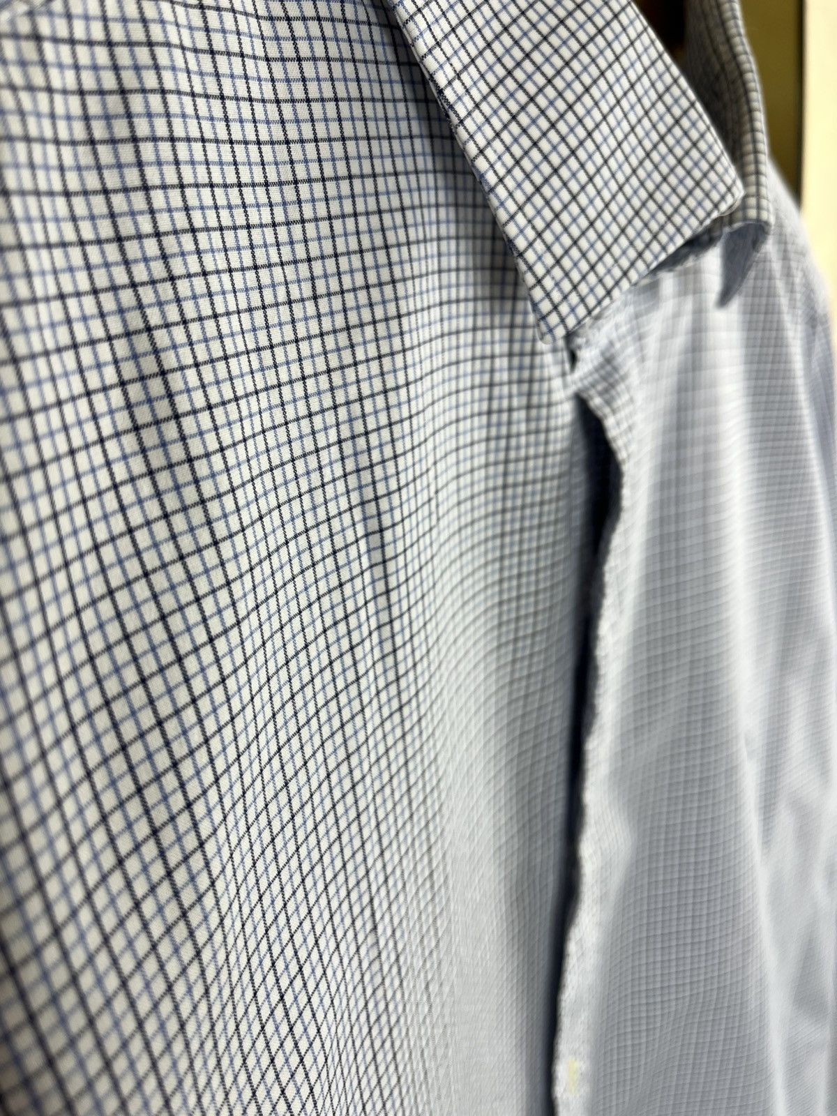 Polo Ralph Lauren Polo Ralph Lauren Regent CustomFit Spread Collar Check Shirt Size US XL / EU 56 / 4 - 8 Thumbnail