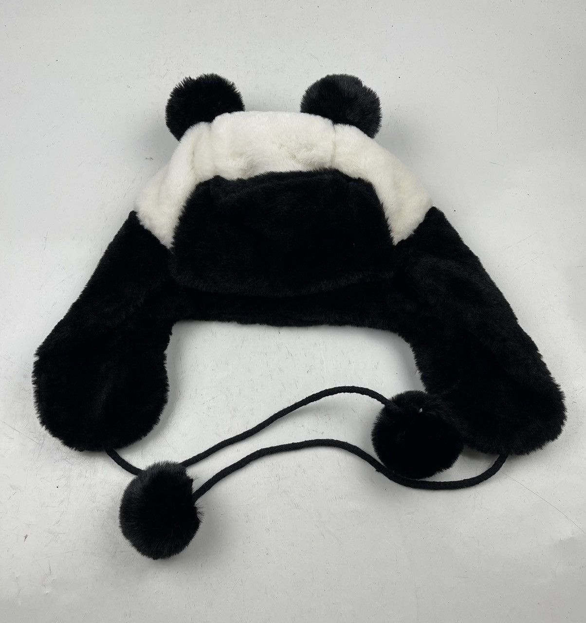 Japanese Brand very rare panda winter hat beanie hat tc35 Size ONE SIZE - 3 Thumbnail